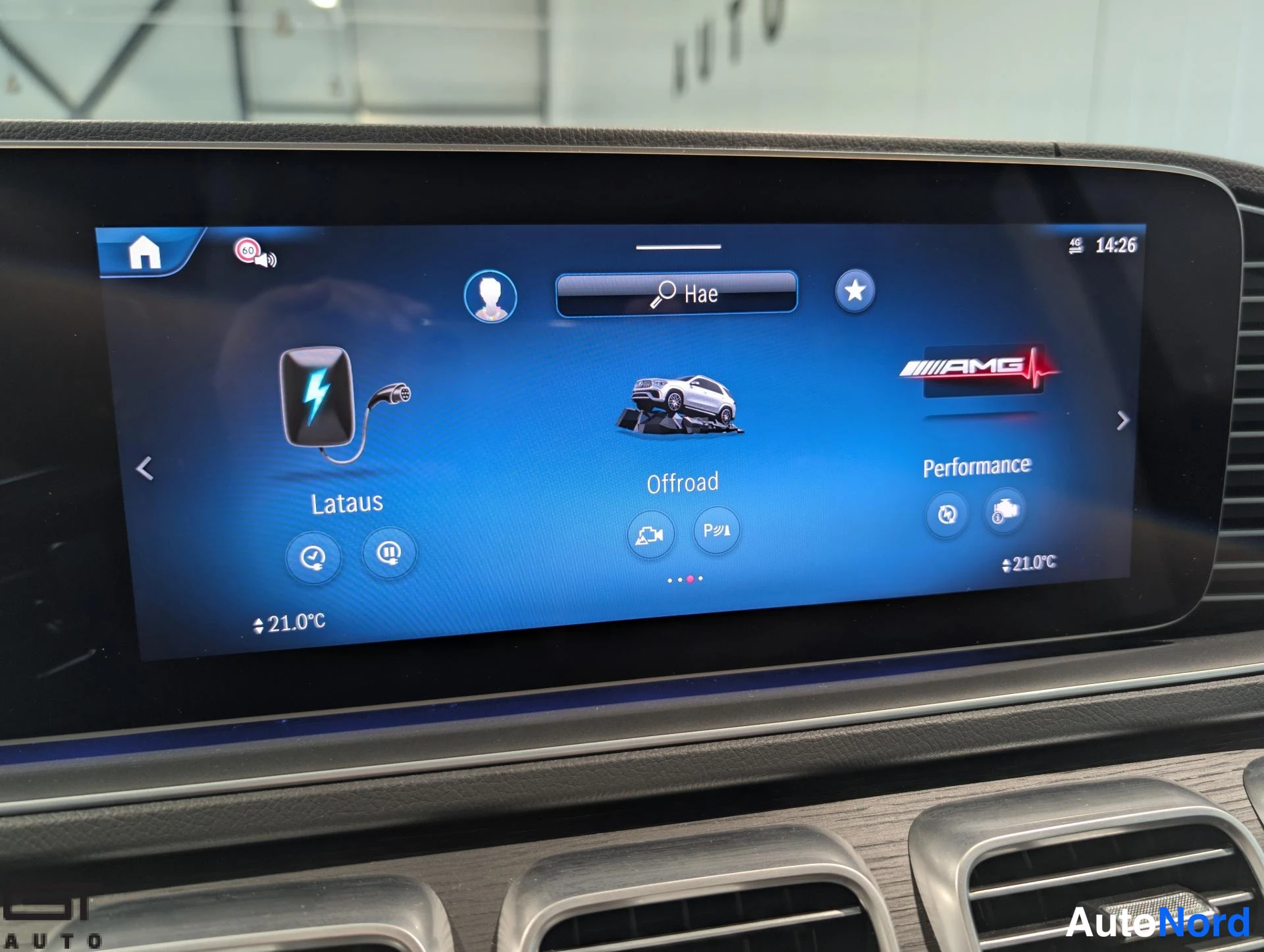 Grey Mercedes-Benz GLE 53 2024, cockpit, photo 21