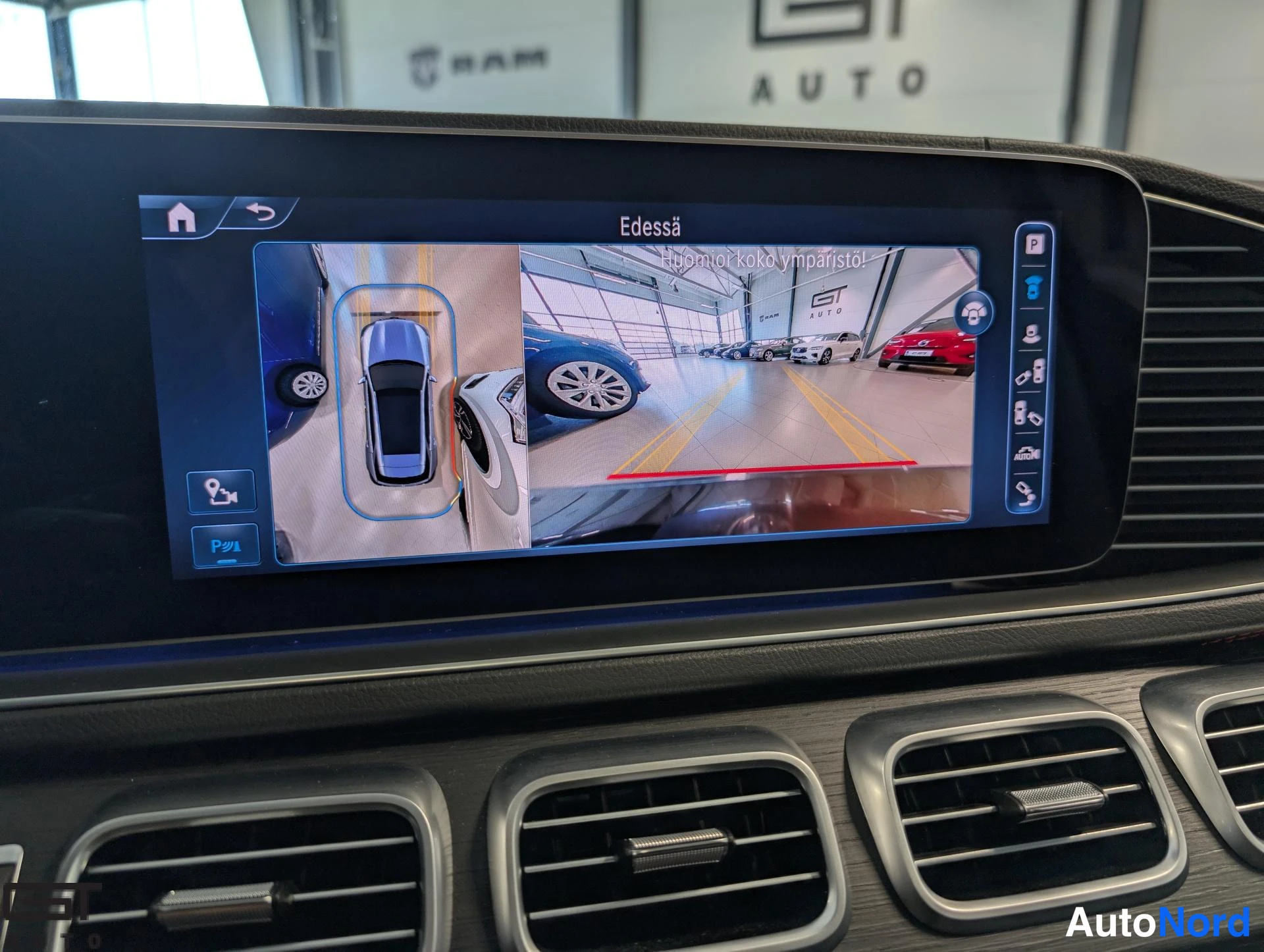 Grey Mercedes-Benz GLE 53 2024, cockpit, photo 23