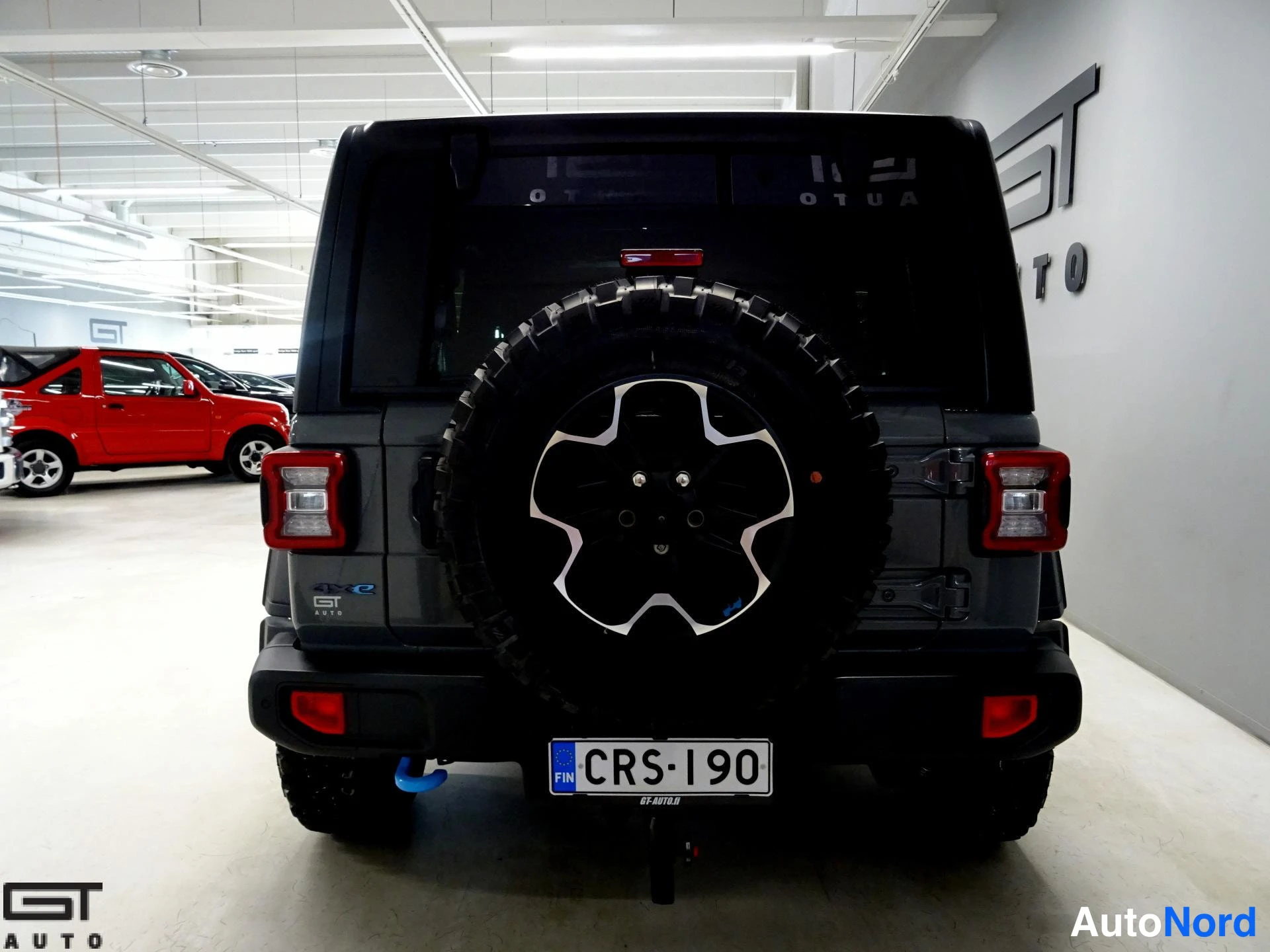 Harmaa Jeep Wrangler 2022, takaa, kuva 11
