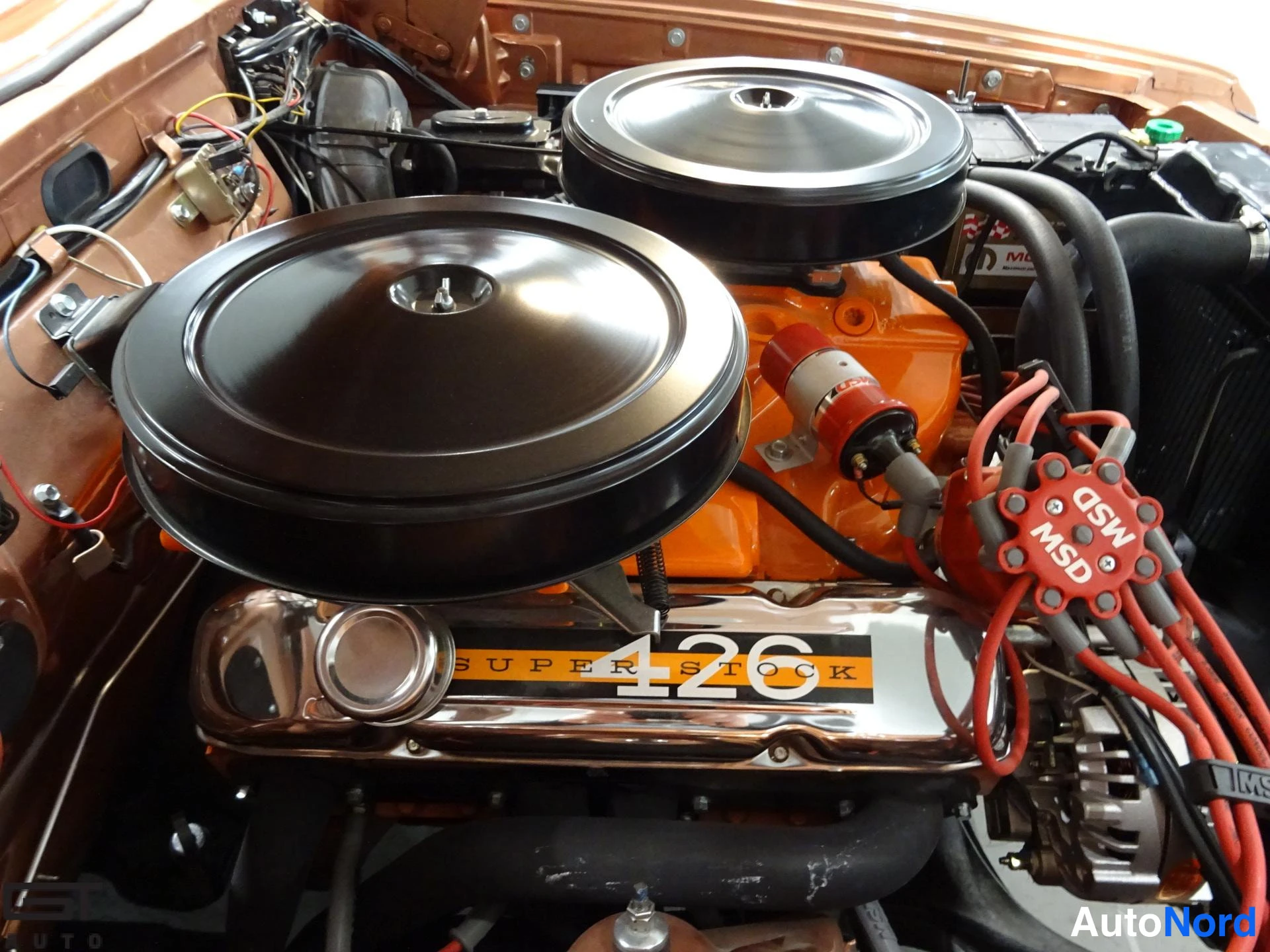 Copper Plymouth Fury 1963, engine bay, photo 24
