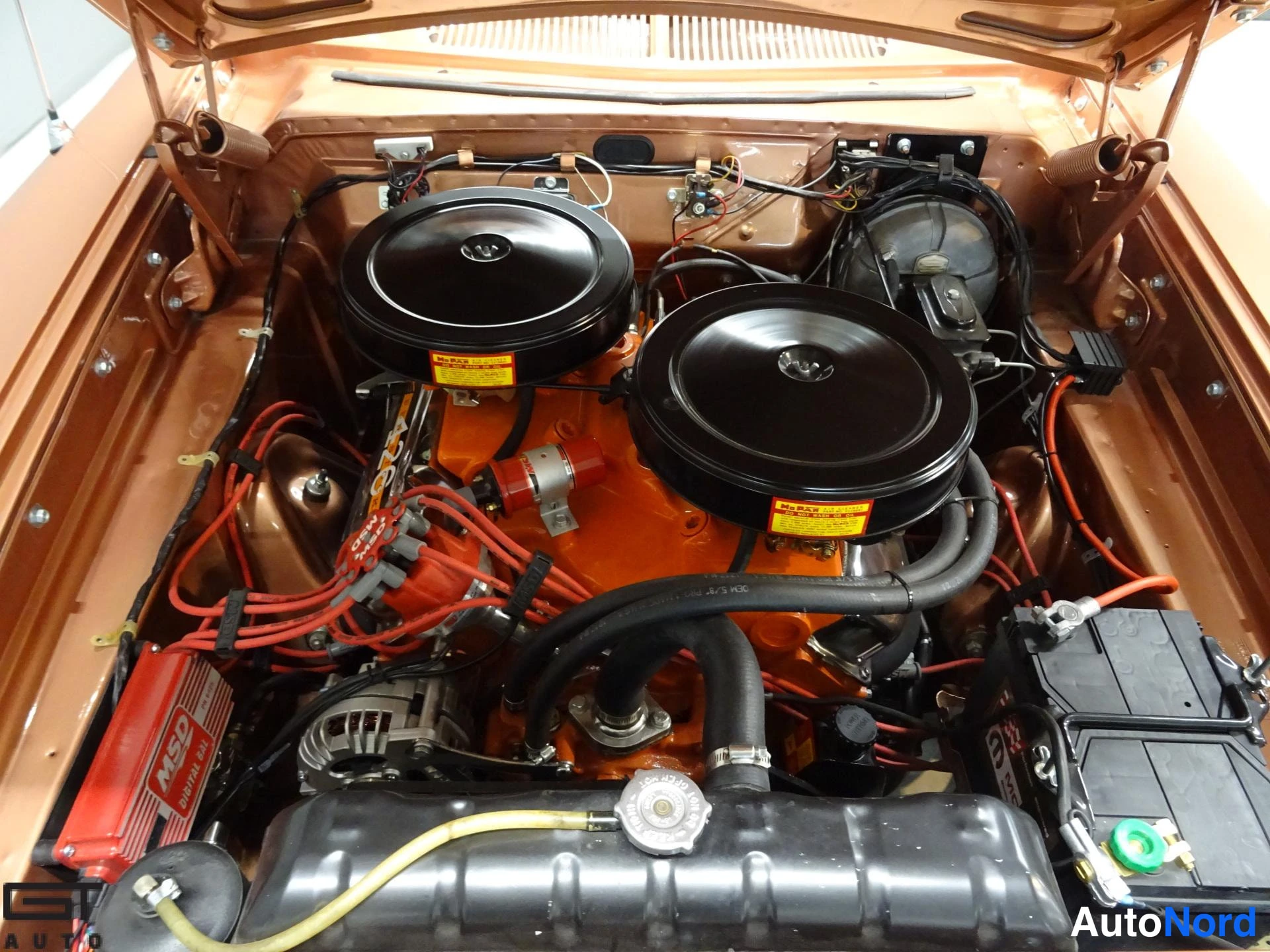Copper Plymouth Fury 1963, engine bay, photo 22