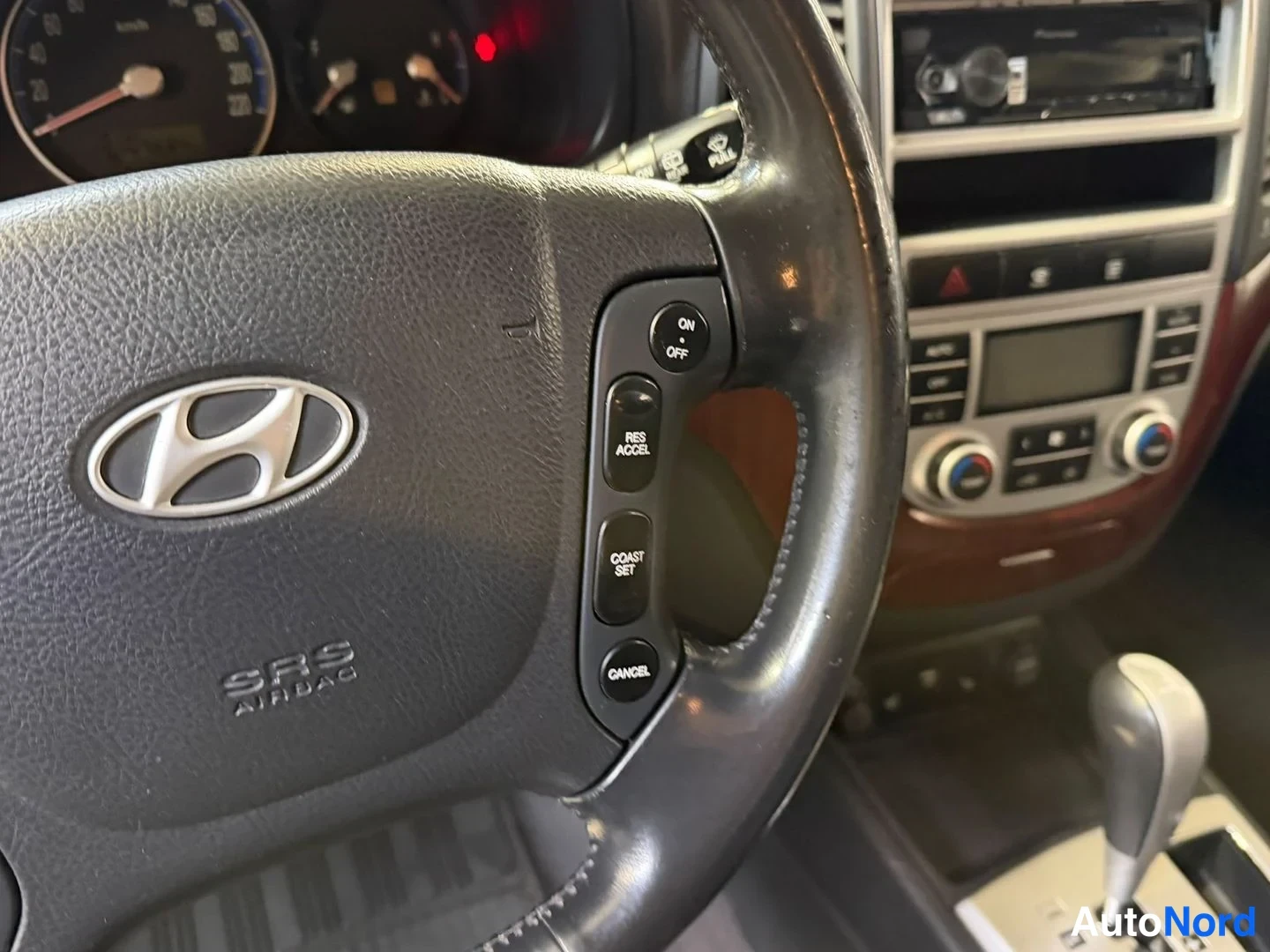 Harmaa Hyundai Santa Fe 2006, yksityiskohta, kuva 14