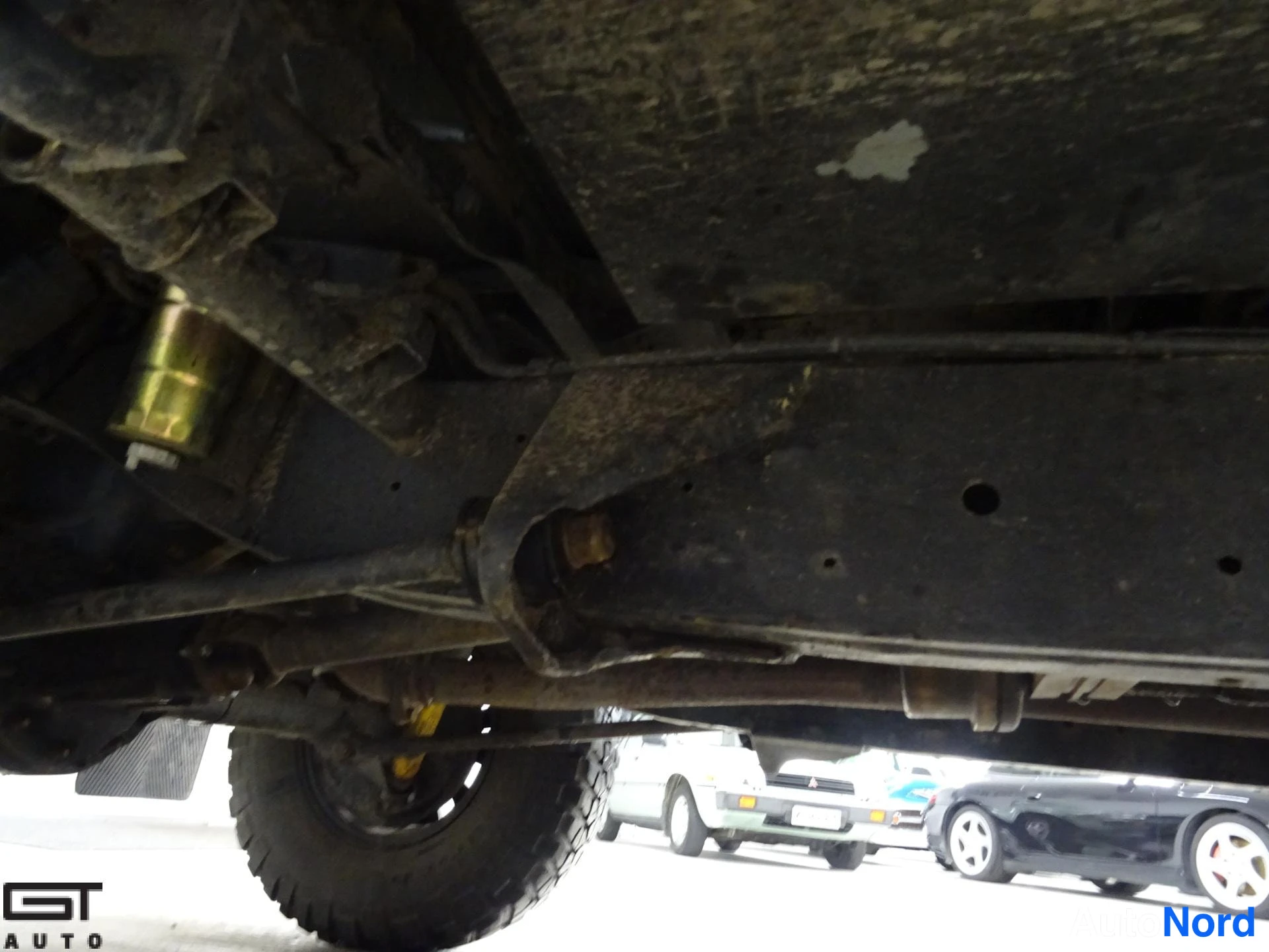 Musta Land Rover Defender 2003, yksityiskohta, kuva 26