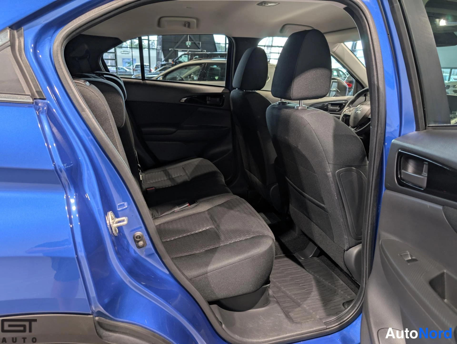 Blue Mitsubishi Eclipse Cross 2021, rear seats, photo 14