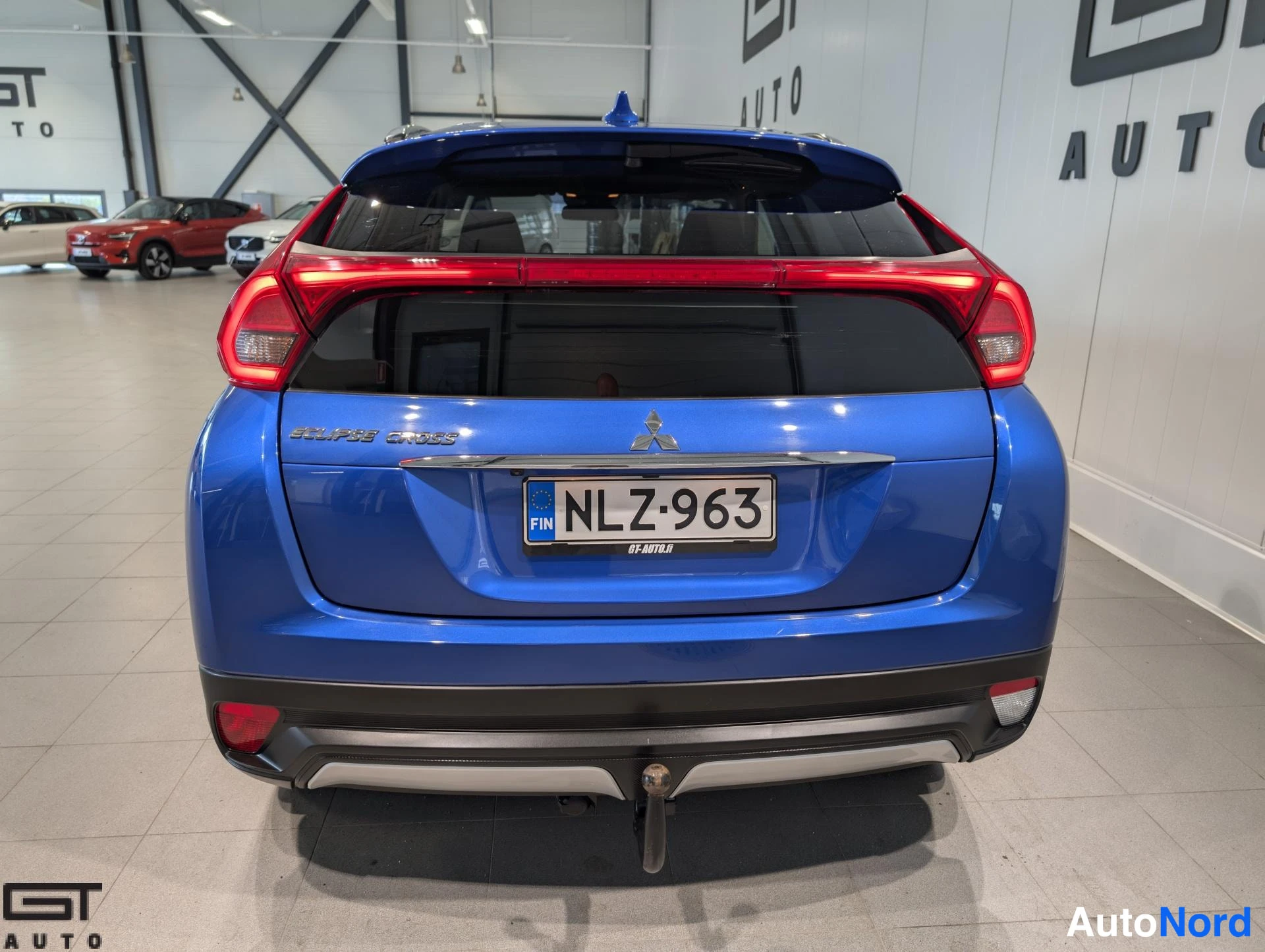 Blue Mitsubishi Eclipse Cross 2021, rear, photo 8