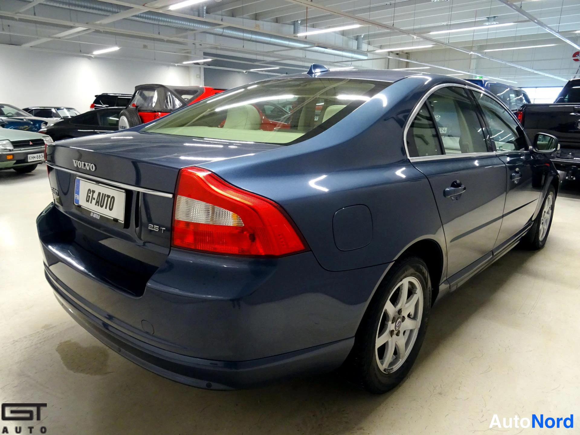 Sininen Volvo S80 2007, takaviisto, kuva 7