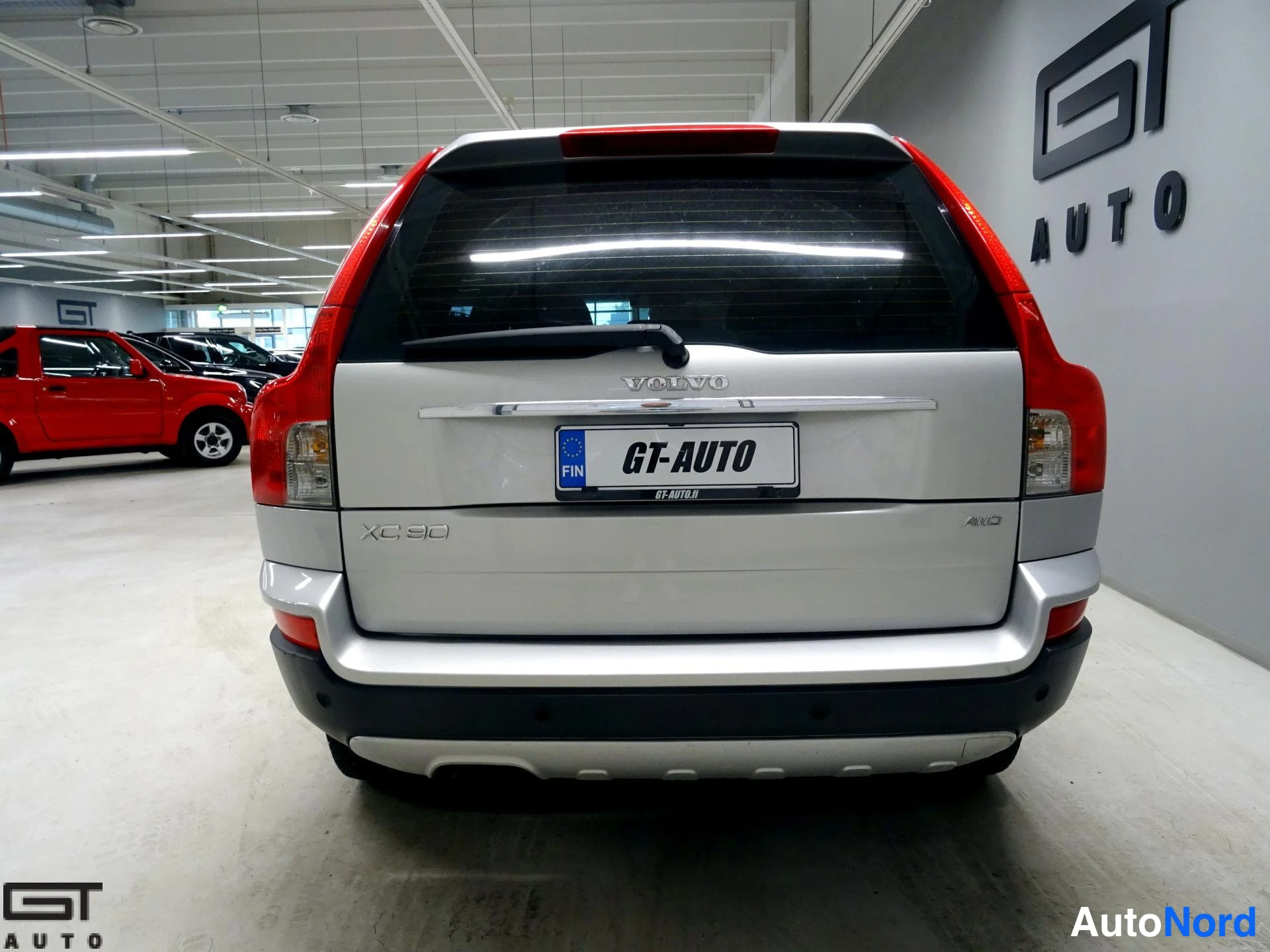 Silver Volvo XC90 2007, rear, photo 8