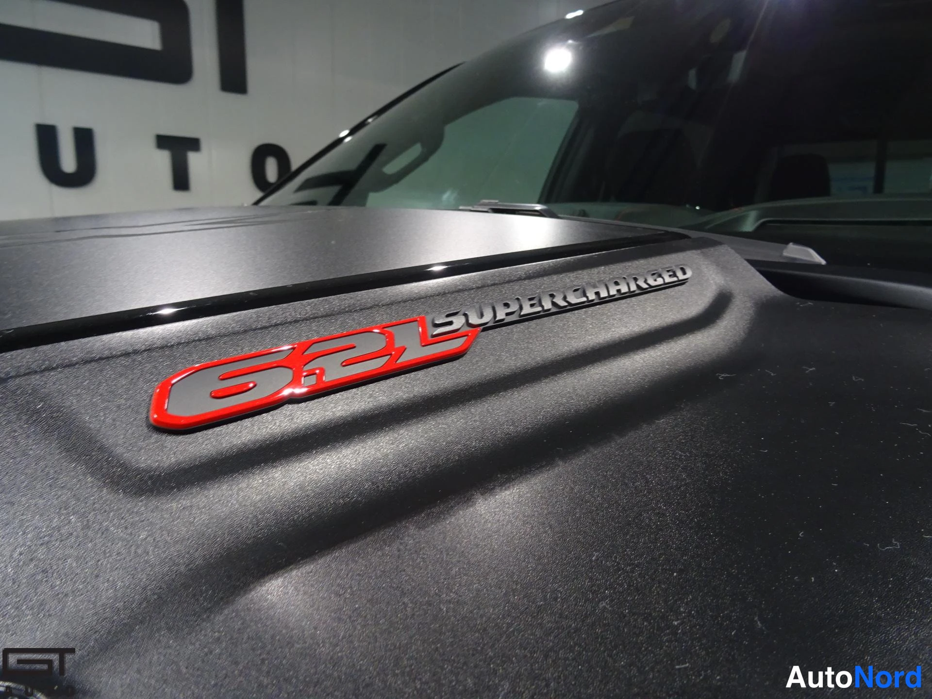 Black Dodge Ram 2021, detail, photo 40