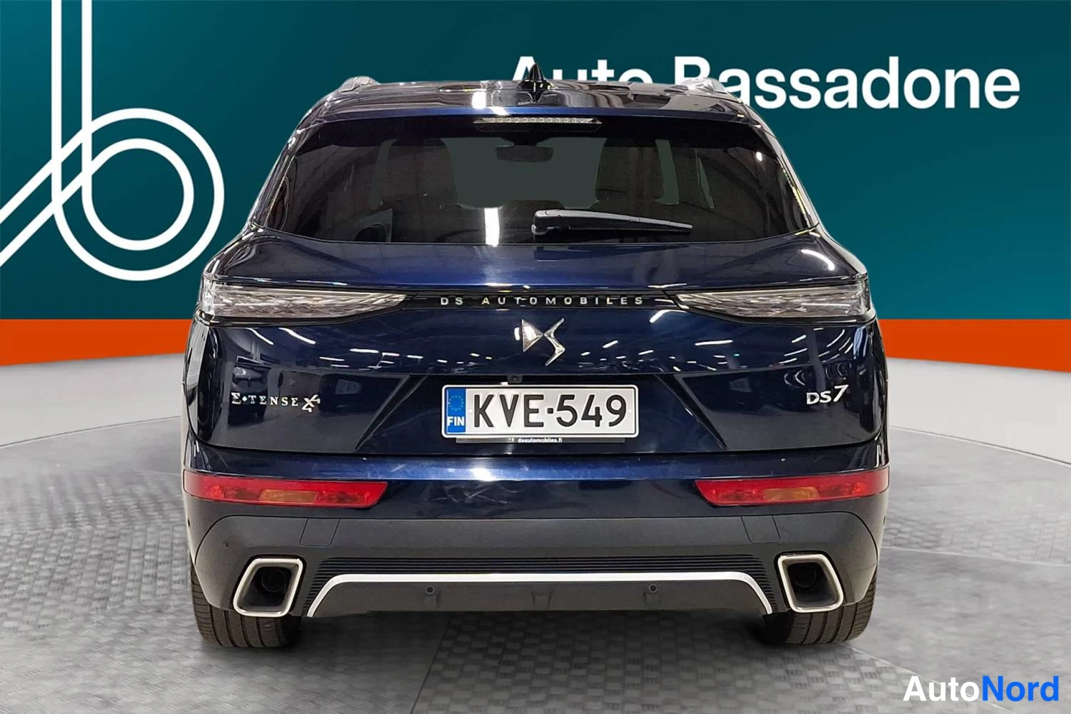 Sininen DS 7 E-Tense 2023, takaa, kuva 8
