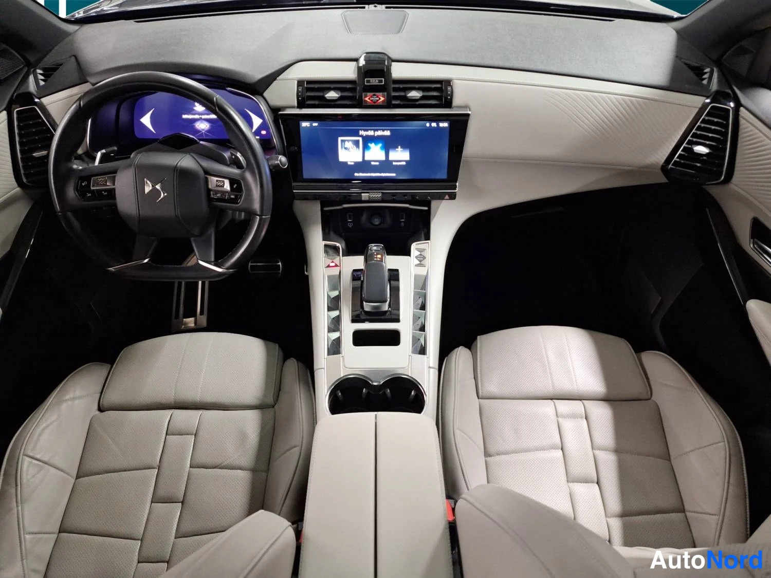 Sininen DS 7 E-Tense 2023, ohjaamo, kuva 9