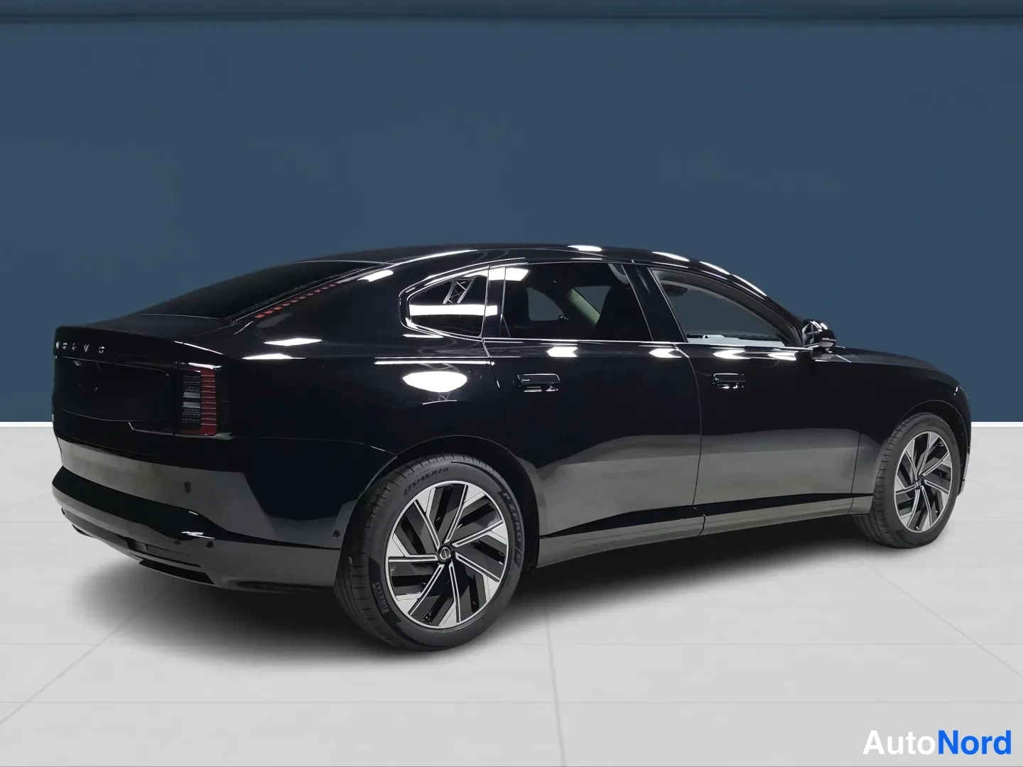 Musta Volvo ES90 2026, takaviisto, kuva 5