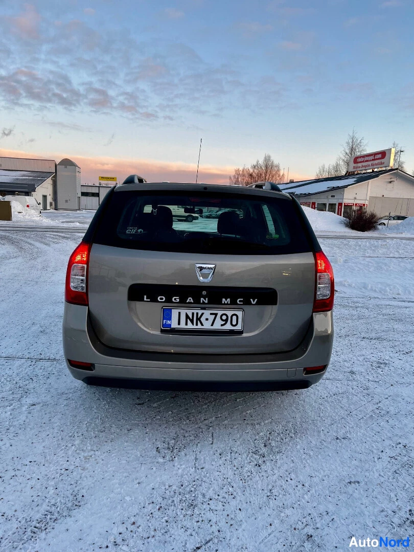 Beige Dacia Logan MCV 2014, rear, photo 8
