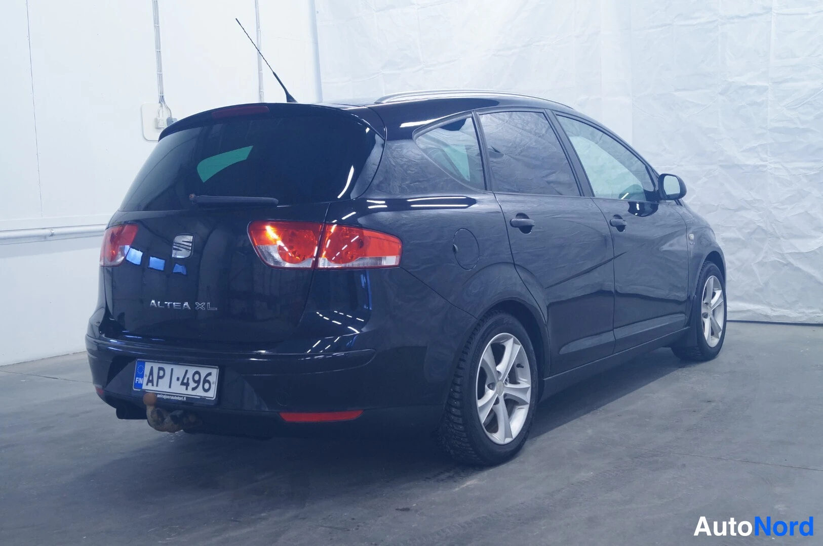 Musta Seat Altea XL 2007, takaviisto, kuva 3