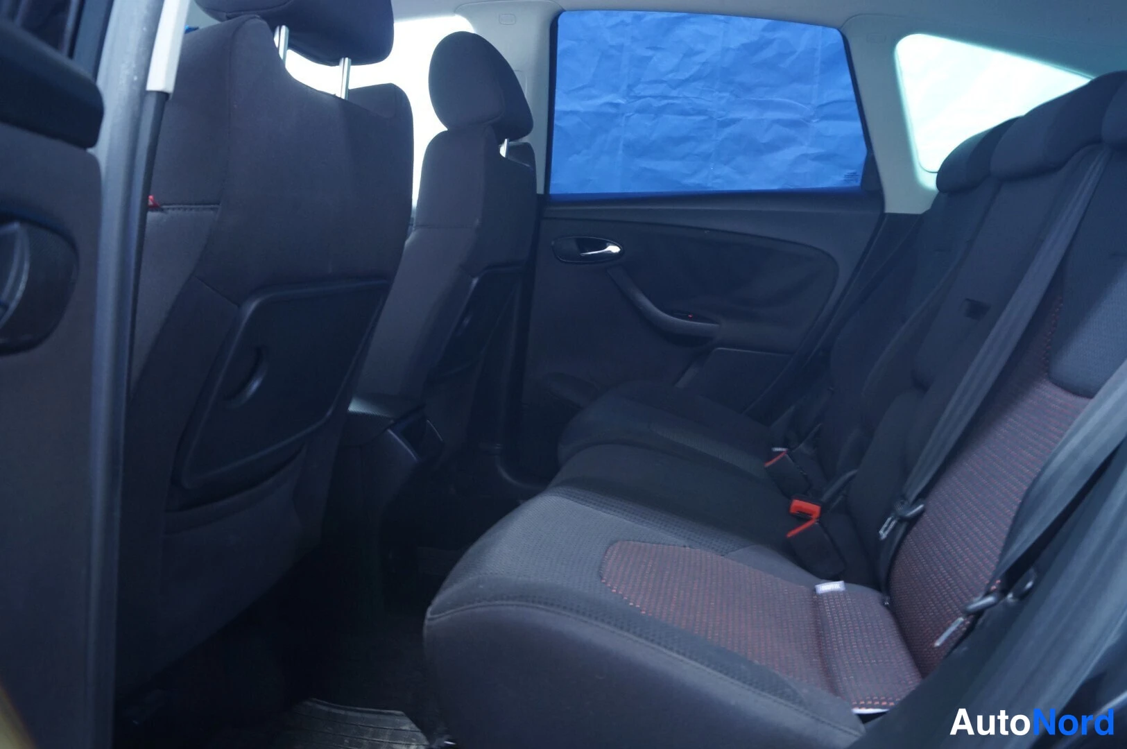 Musta Seat Altea XL 2007, takaistuimet, kuva 8