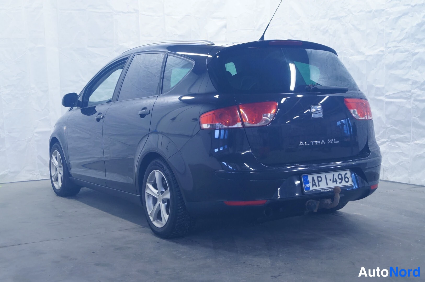 Musta Seat Altea XL 2007, takaviisto, kuva 4