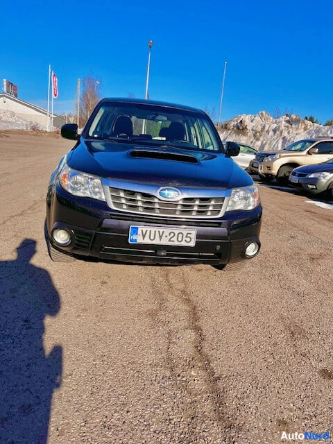 Blue Subaru Forester 2012, front, photo 3