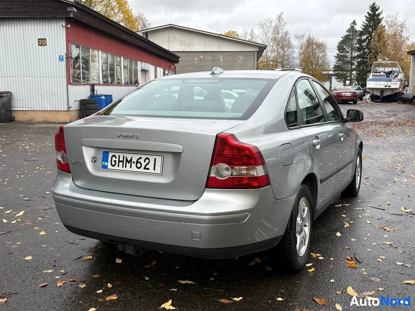 Hopea Volvo S40 2007, takaviisto, kuva 7