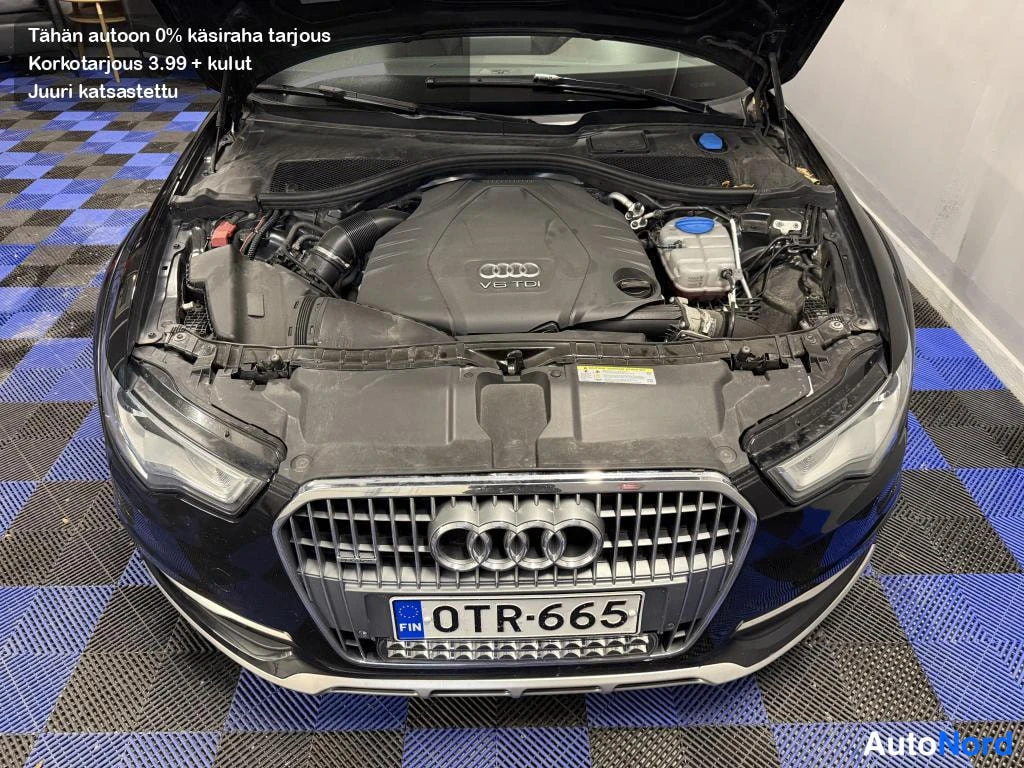 Musta Audi A6 Allroad 2013, moottoritila, kuva 12