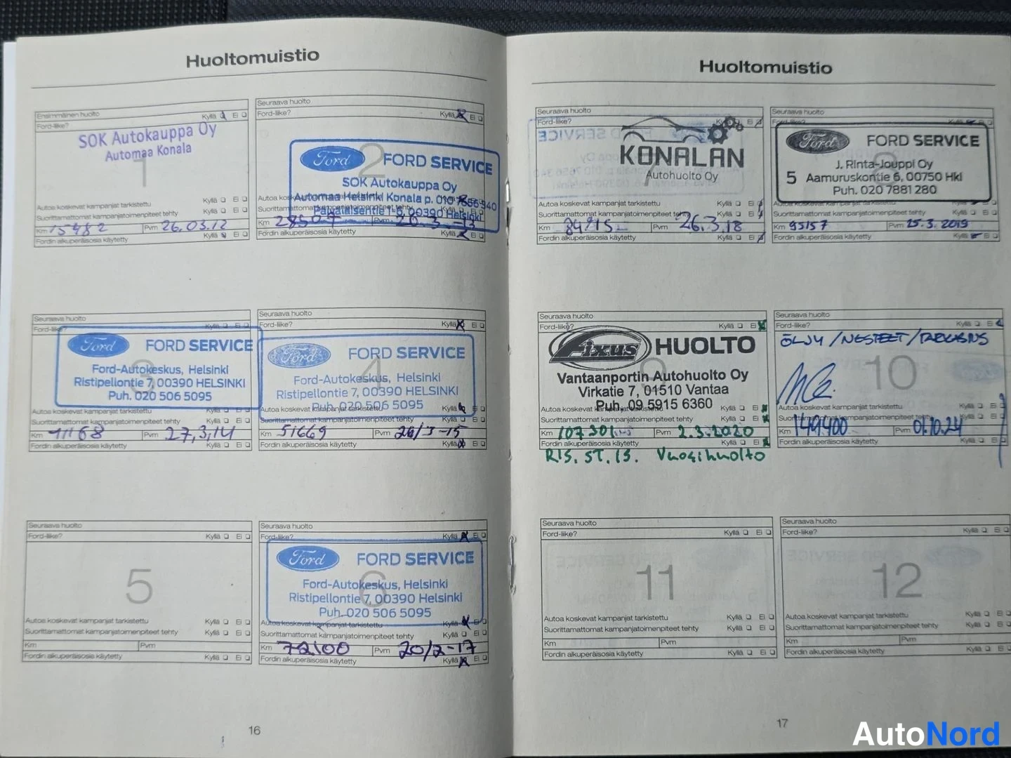 Sininen Ford Fiesta 2011, asiakirja, kuva 27