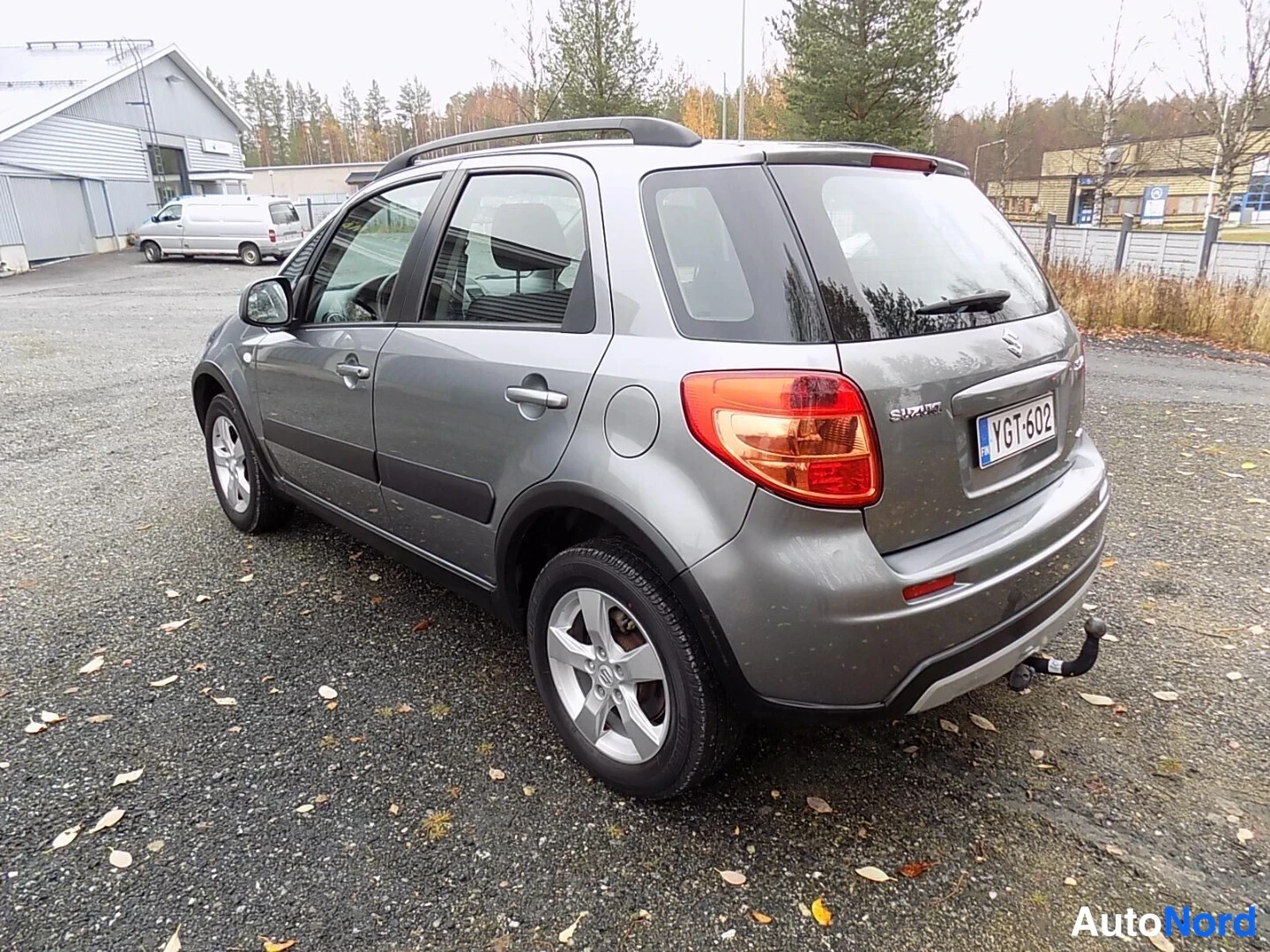 Harmaa Suzuki SX4 2010, takaviisto, kuva 7