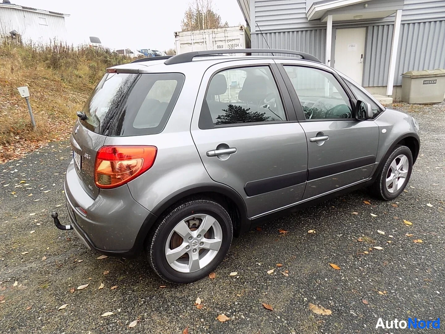Harmaa Suzuki SX4 2010, takaviisto, kuva 9