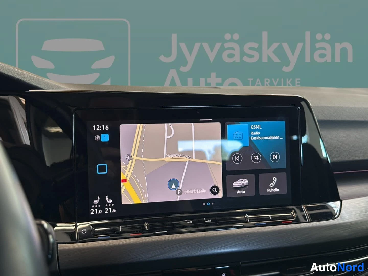 Harmaa Volkswagen Golf 2021, yksityiskohta, kuva 16