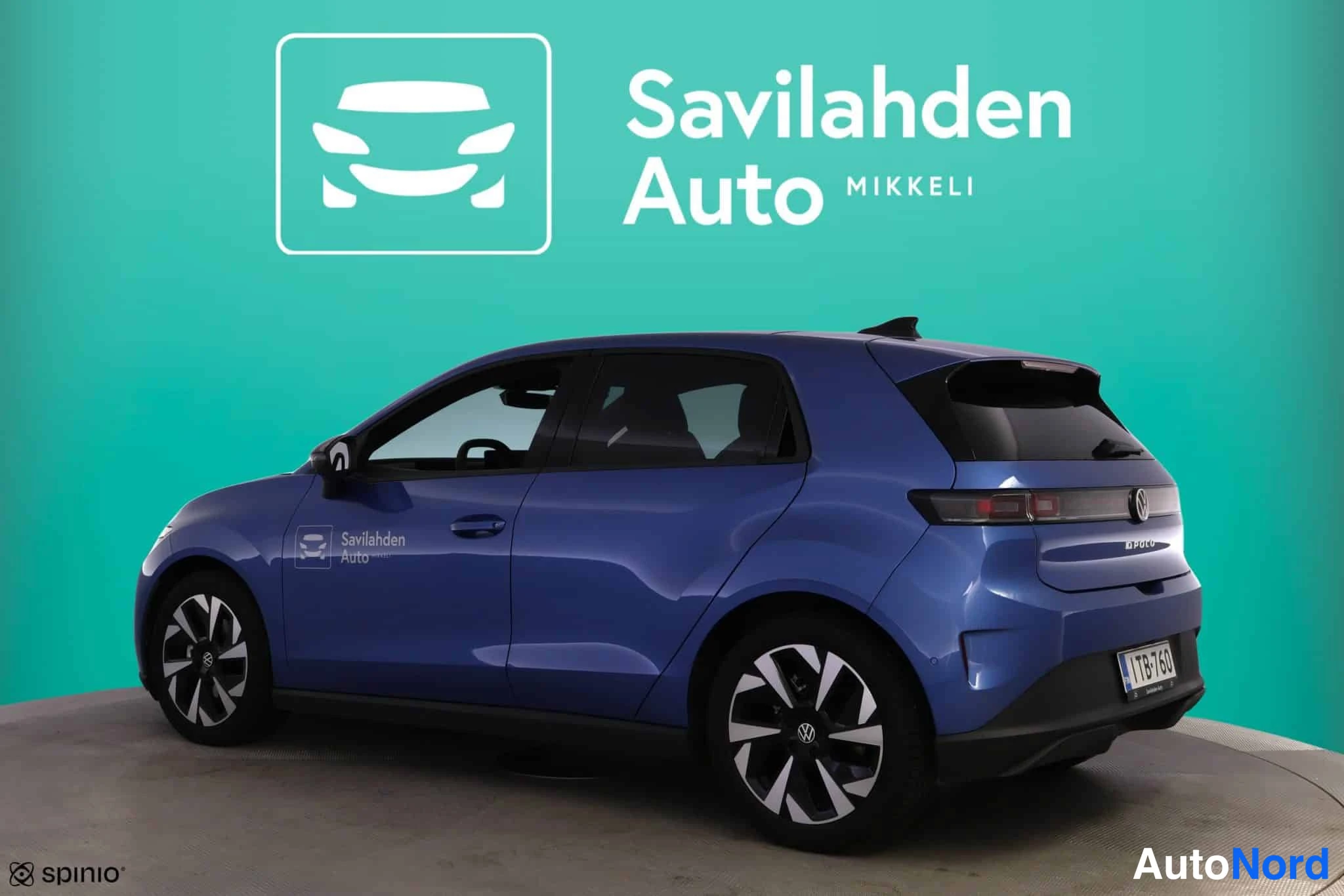 Sininen Volkswagen Polo 2026, takaviisto, kuva 11