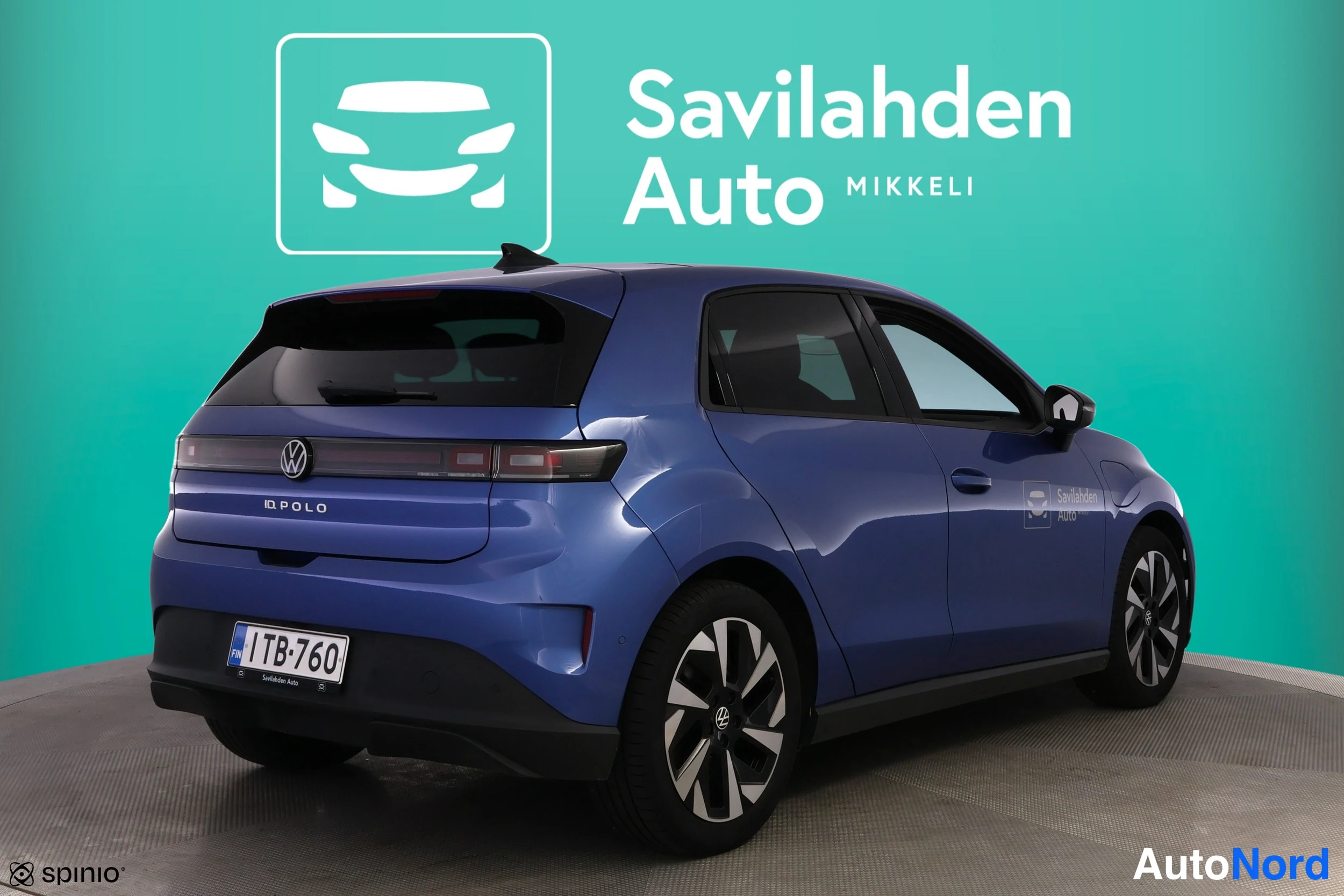 Sininen Volkswagen Polo 2026, takaviisto, kuva 14