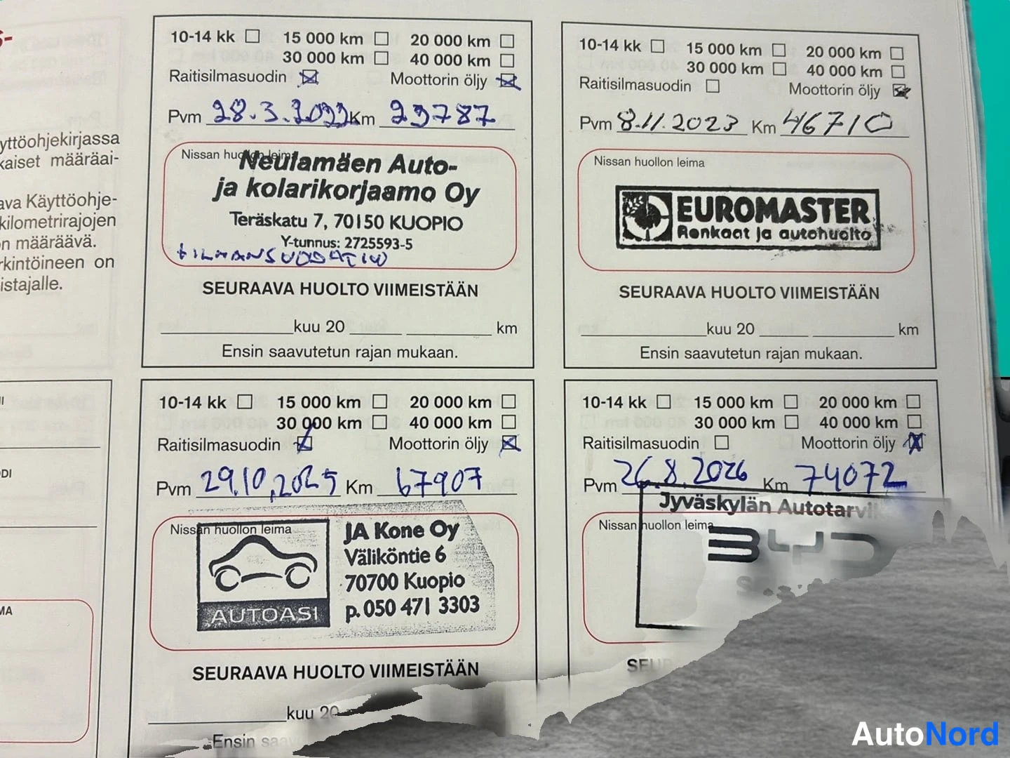 Hopea Nissan Qashqai 2019, asiakirja, kuva 18