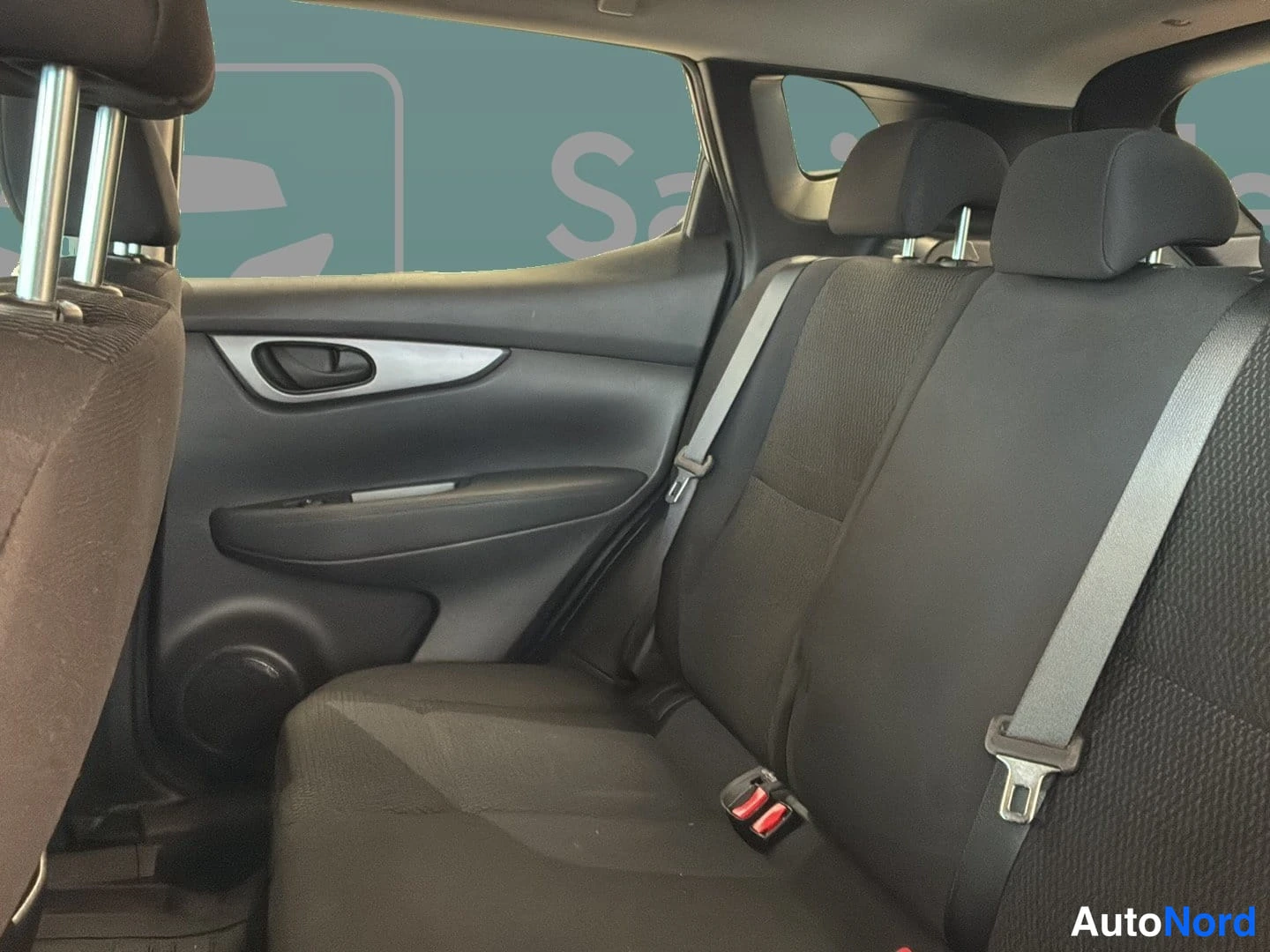 Hopea Nissan Qashqai 2019, takaistuimet, kuva 8