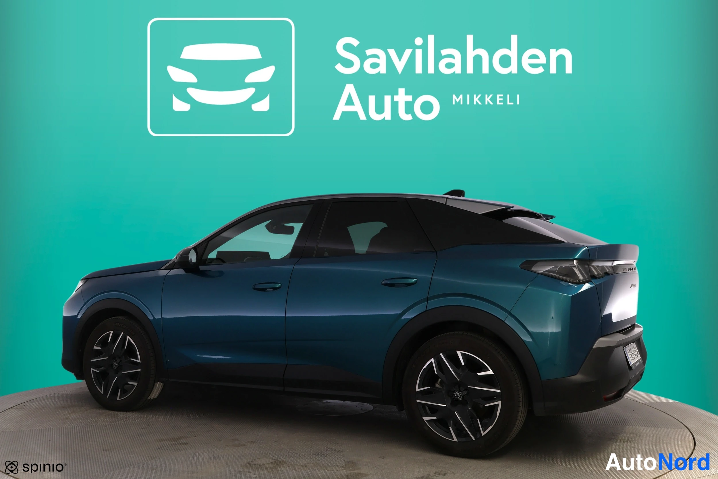 Sininen Peugeot 3008 2024, takaviisto, kuva 12