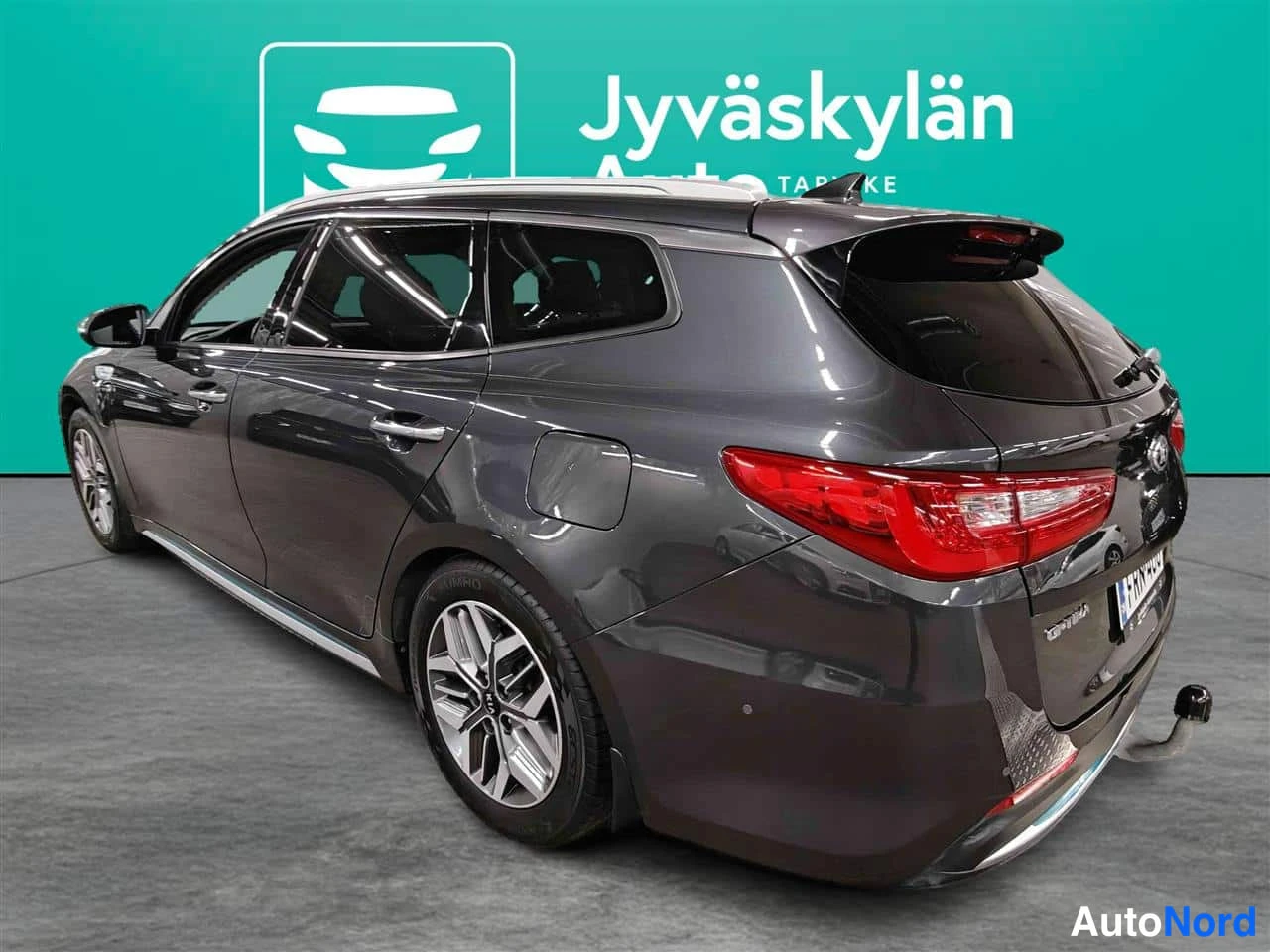 Harmaa Kia Optima 2020, takaviisto, kuva 7
