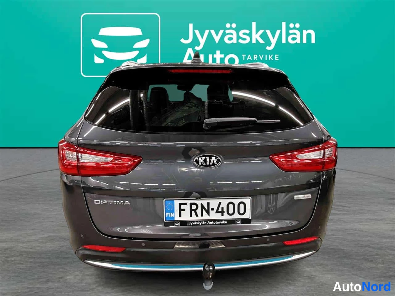Harmaa Kia Optima 2020, takaa, kuva 9