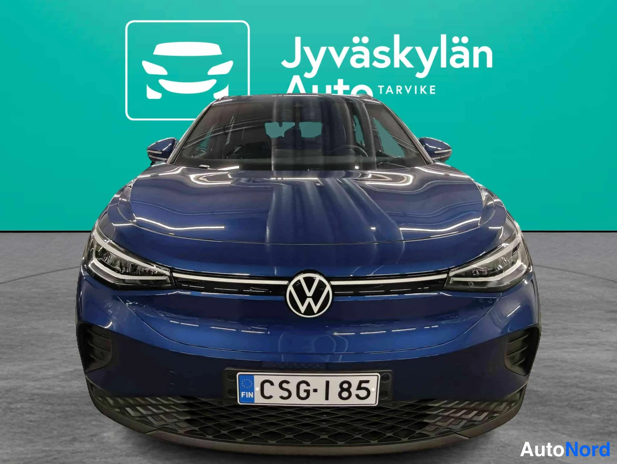 Sininen Volkswagen ID.4 2025, edestä, kuva 9