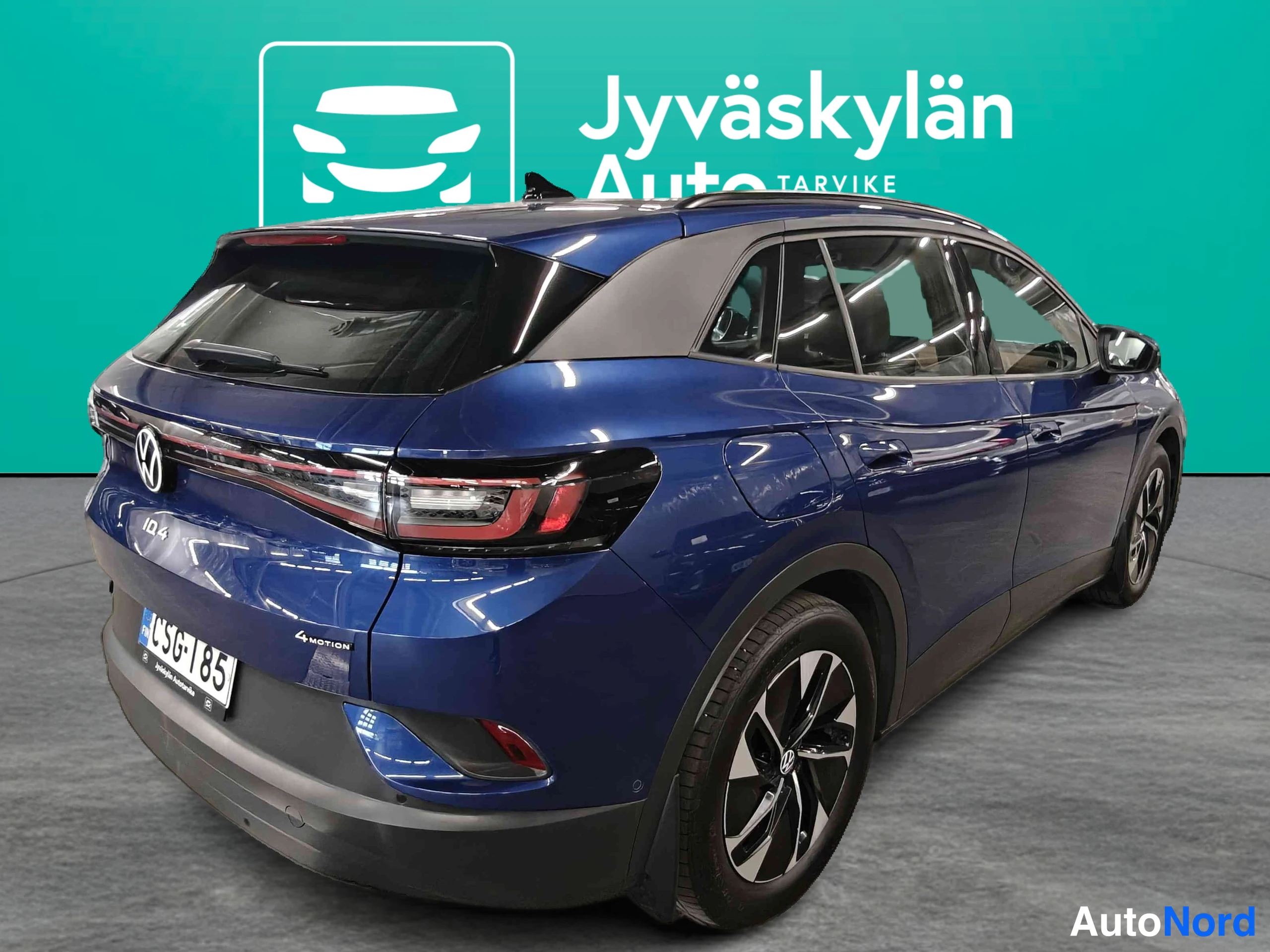 Sininen Volkswagen ID.4 2025, takaviisto, kuva 12