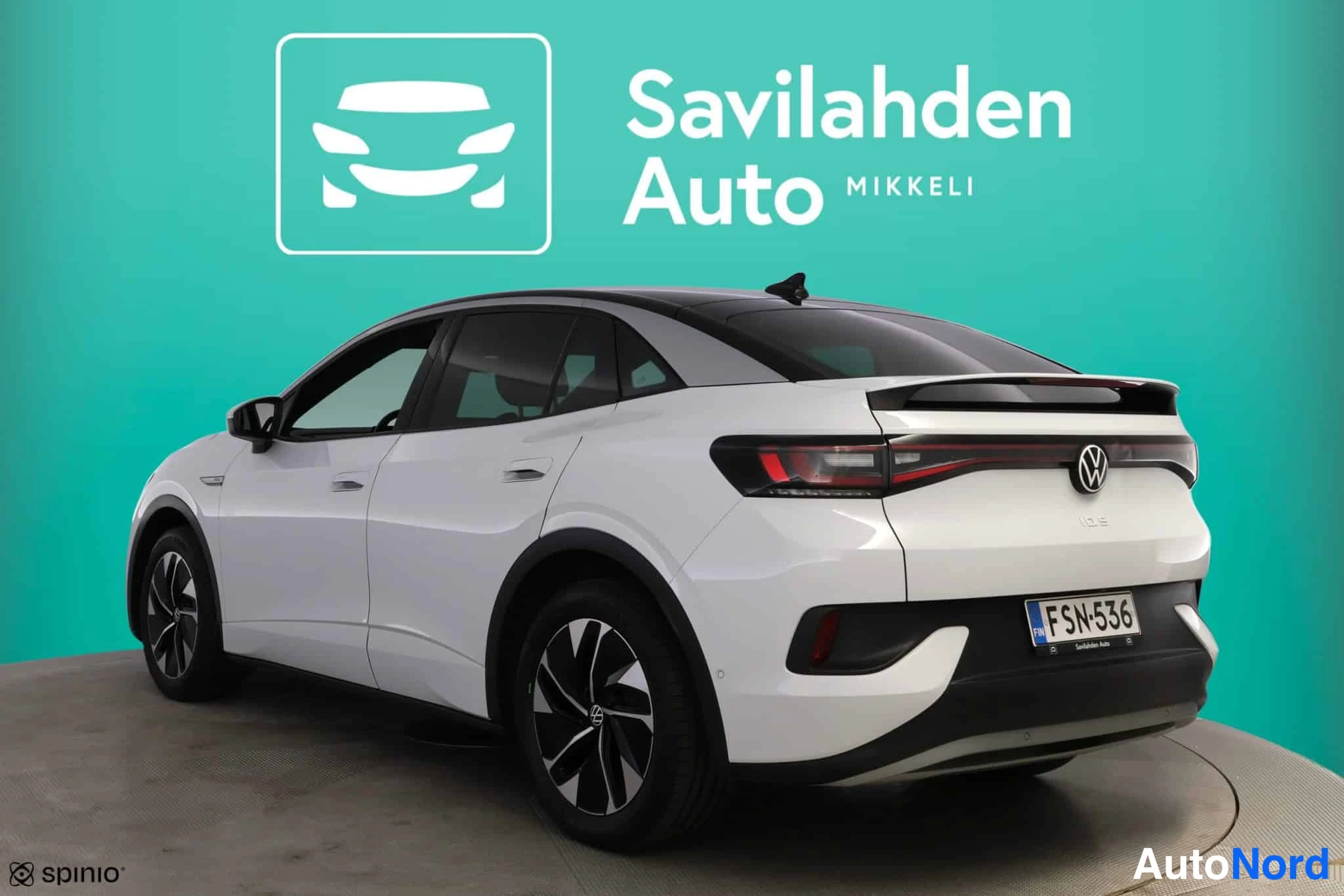 Valkoinen Volkswagen ID.5 2022, takaviisto, kuva 9