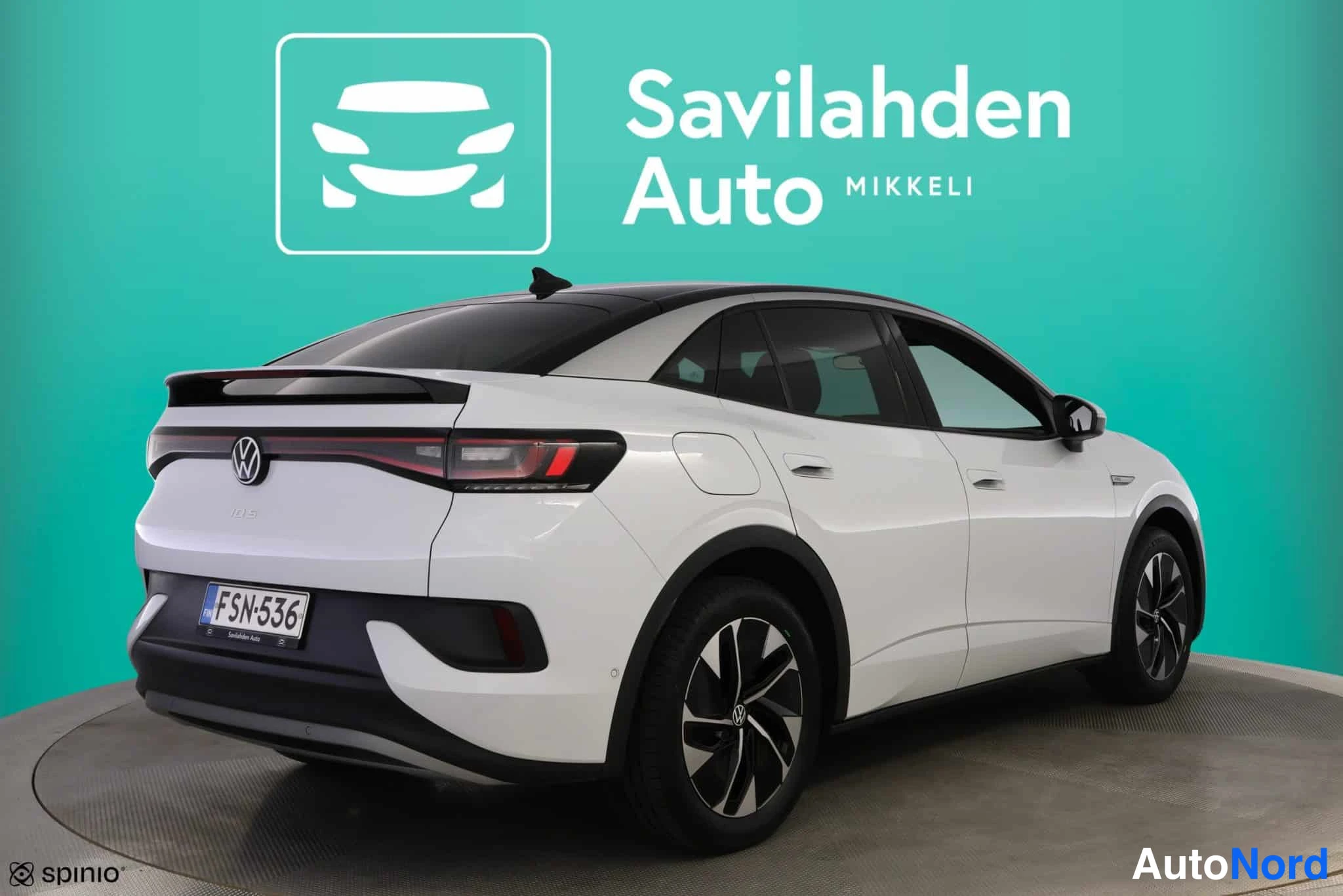 Valkoinen Volkswagen ID.5 2022, takaviisto, kuva 11