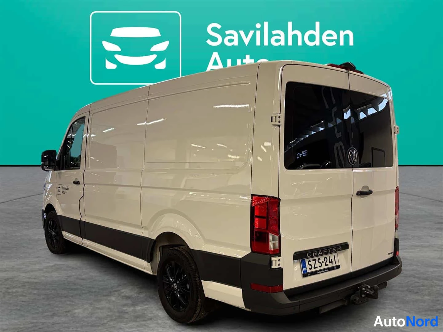 Valkoinen Volkswagen Crafter 2026, takaviisto, kuva 6