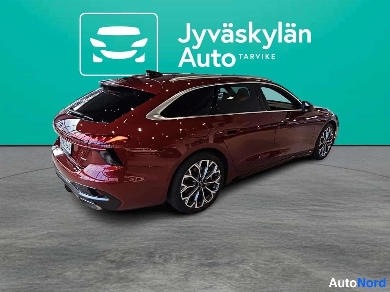 Punainen Audi A6 2025, takaviisto, kuva 6