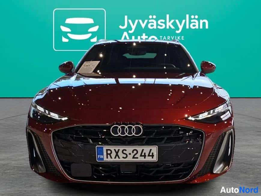 Punainen Audi A6 2025, edestä, kuva 5