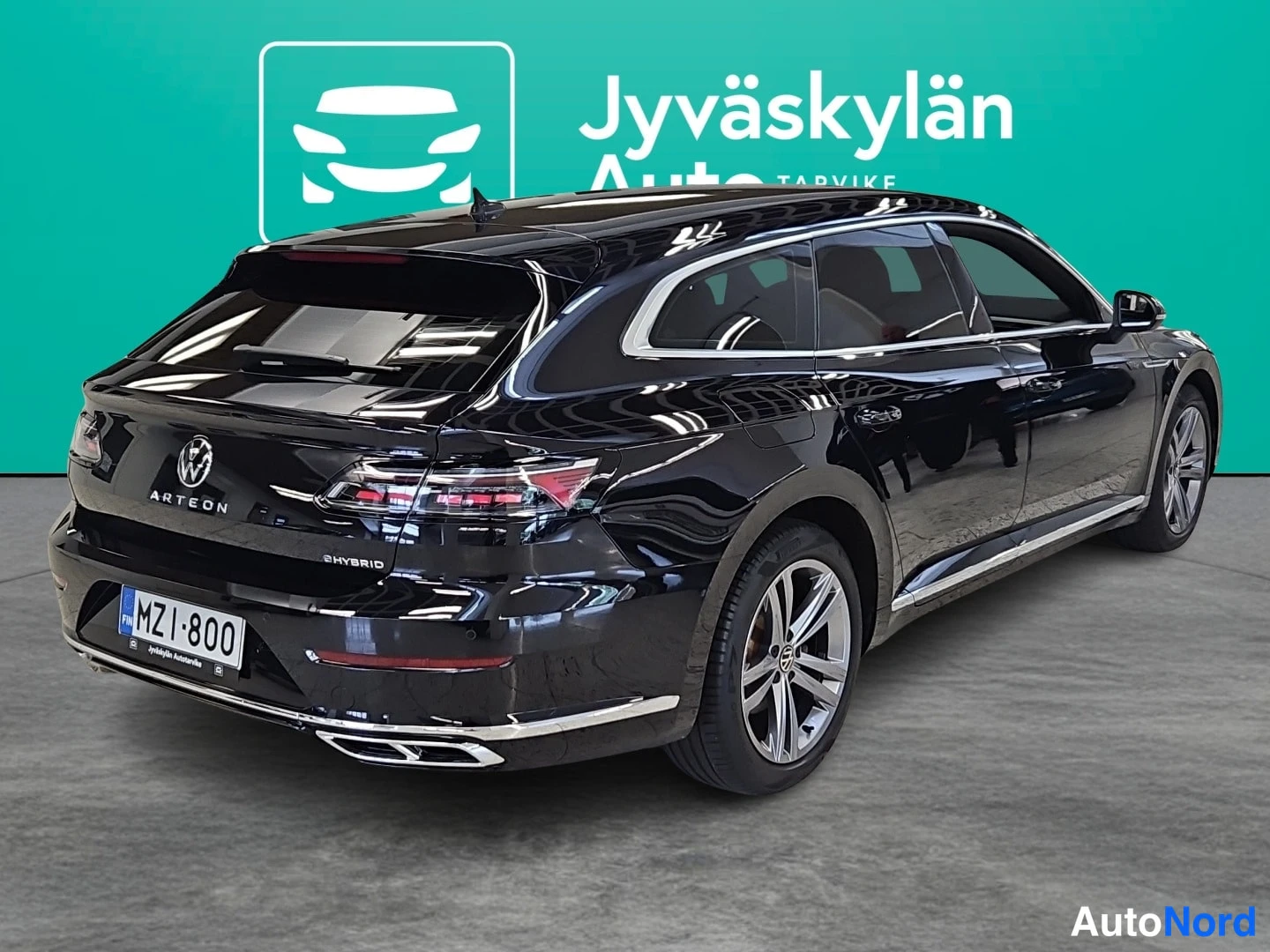 Black Volkswagen Arteon 2021, rear three-quarter, photo 5