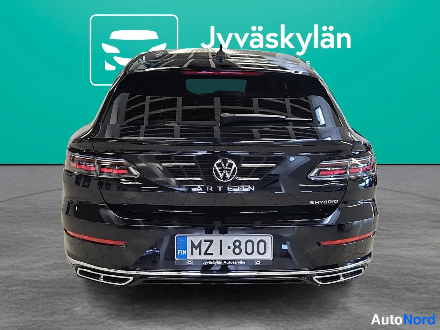 Black Volkswagen Arteon 2021, rear, photo 6