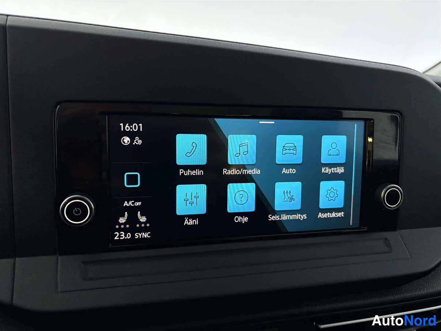 Blå Volkswagen Caddy 2021, detalj, bild 23