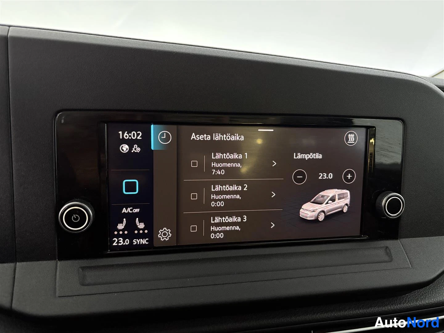 Blå Volkswagen Caddy 2021, detalj, bild 25