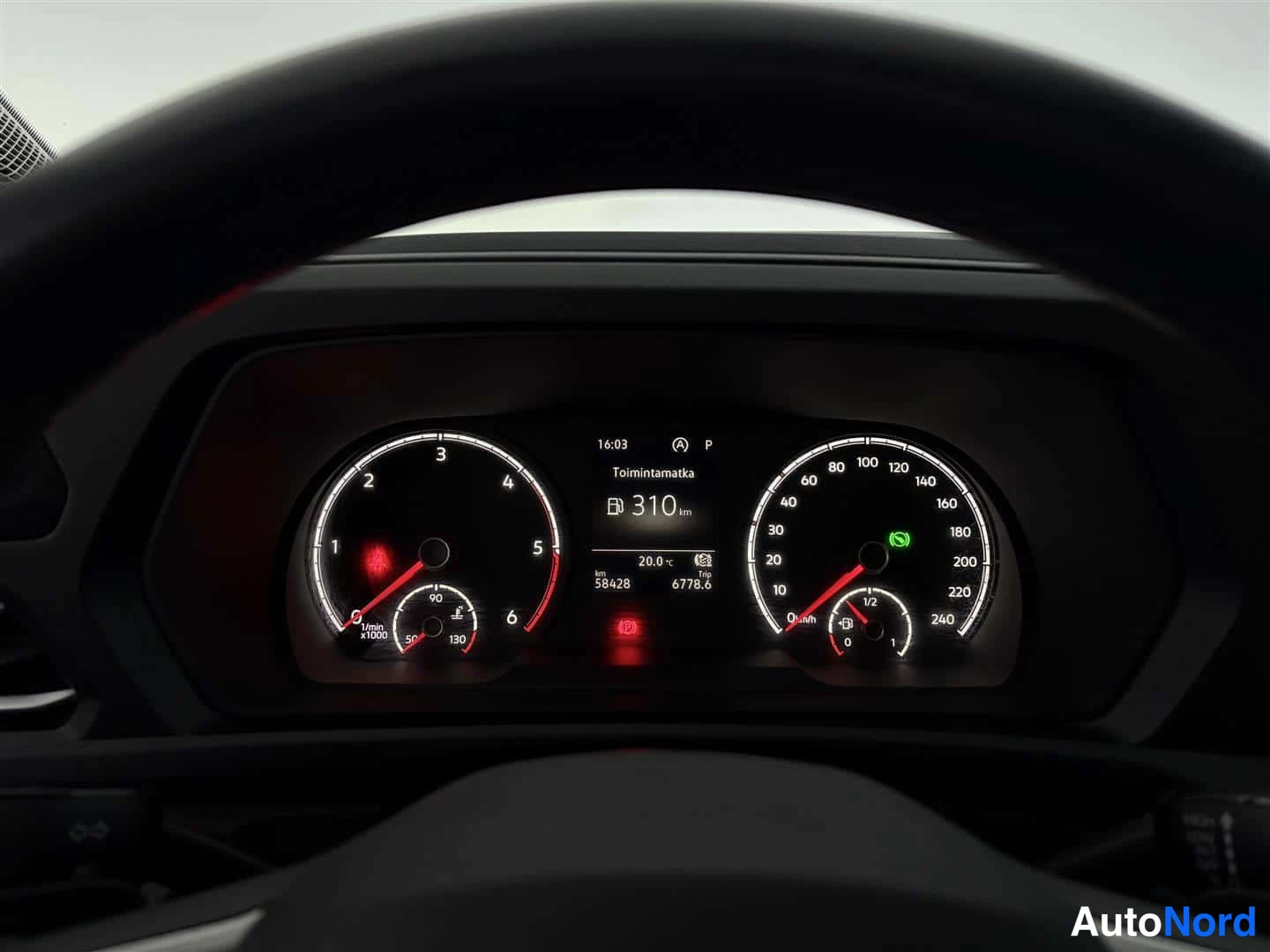 Blå Volkswagen Caddy 2021, detalj, bild 29