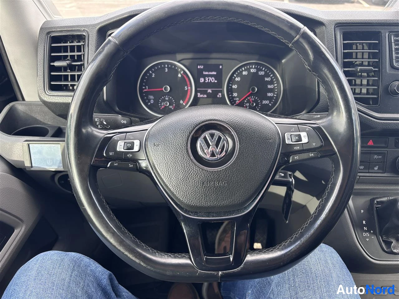 Black Volkswagen Crafter 2020, detail, photo 24