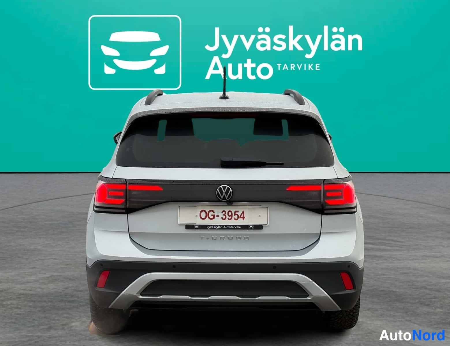 Harmaa Volkswagen T-Cross 2026, takaa, kuva 5