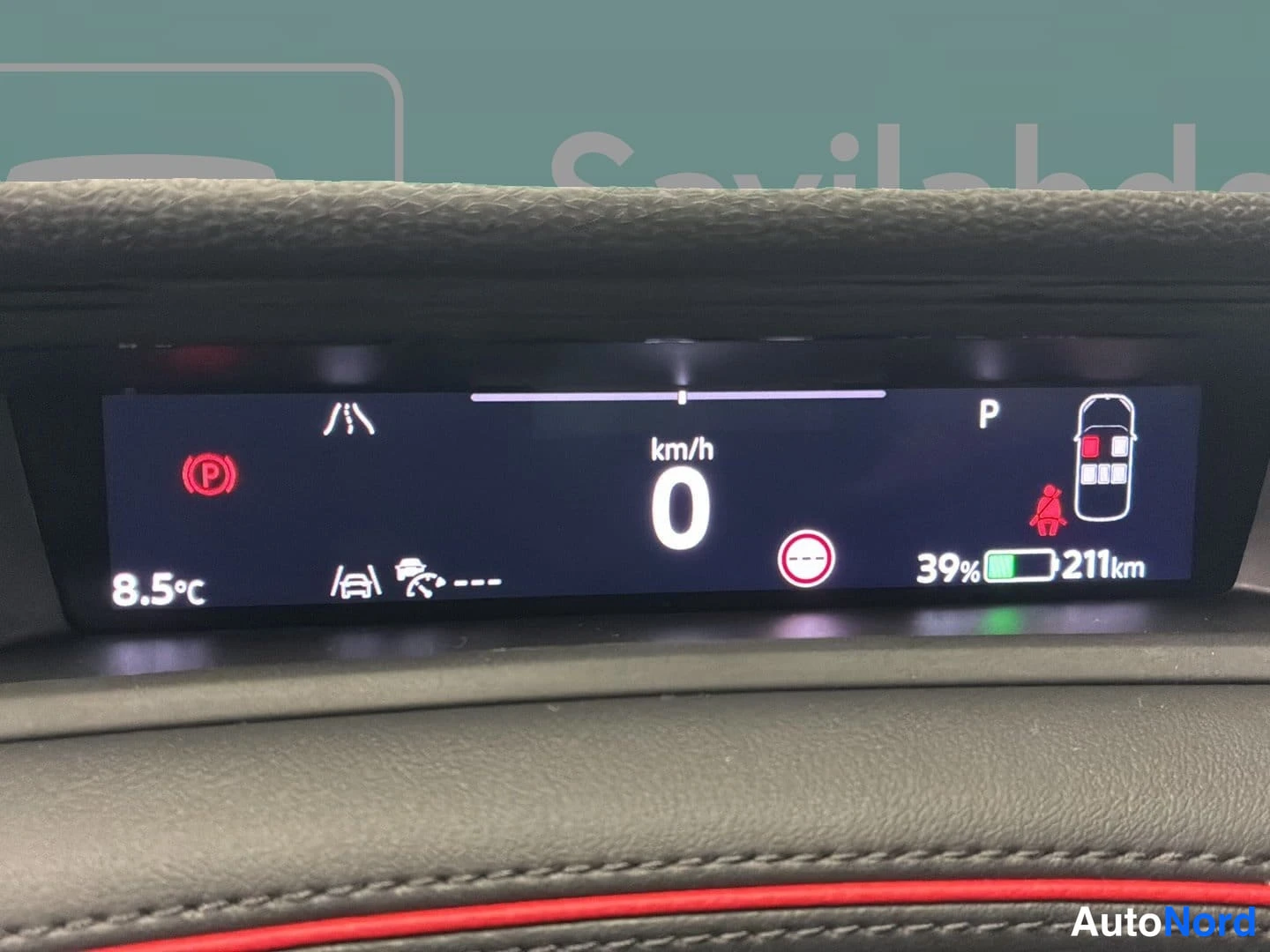 Punainen Volkswagen ID.7 2026, yksityiskohta, kuva 13