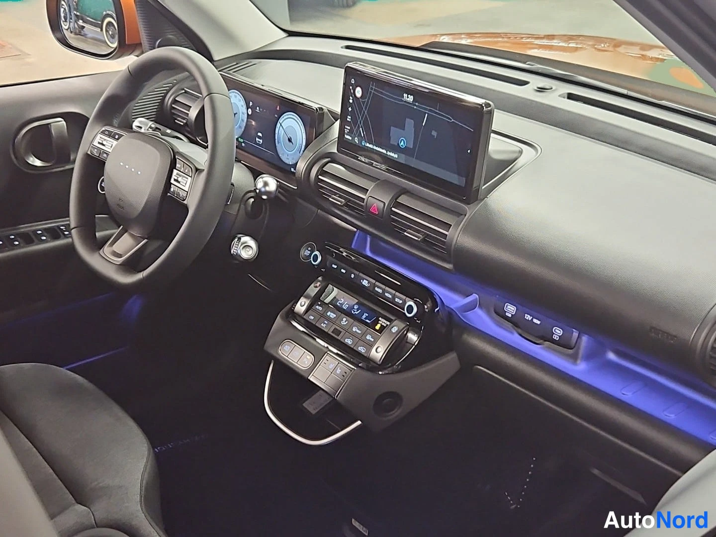 Oranssi Hyundai Inster 2026, ohjaamo, kuva 10