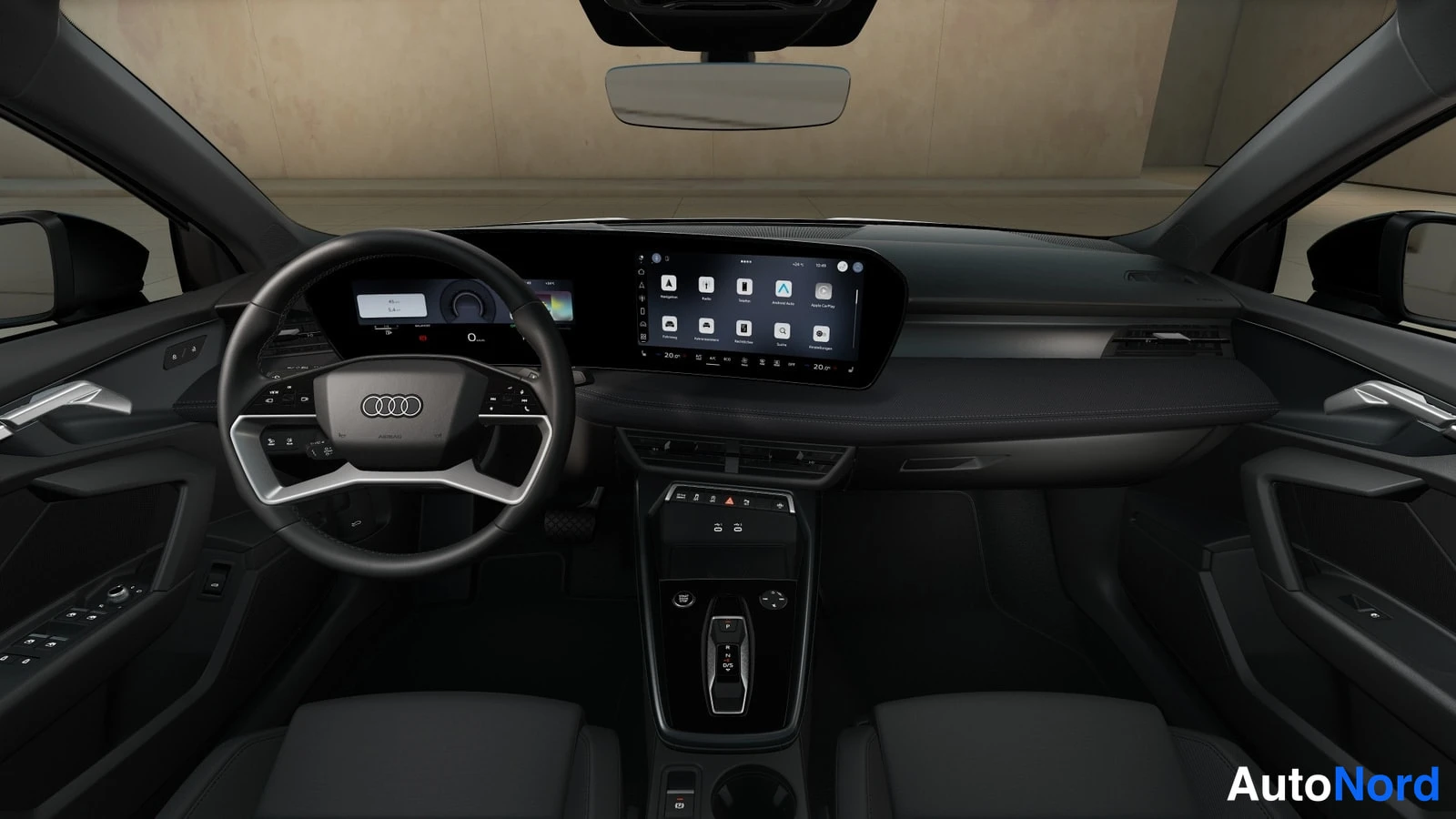 Musta Audi A3 2026, ohjaamo, kuva 5